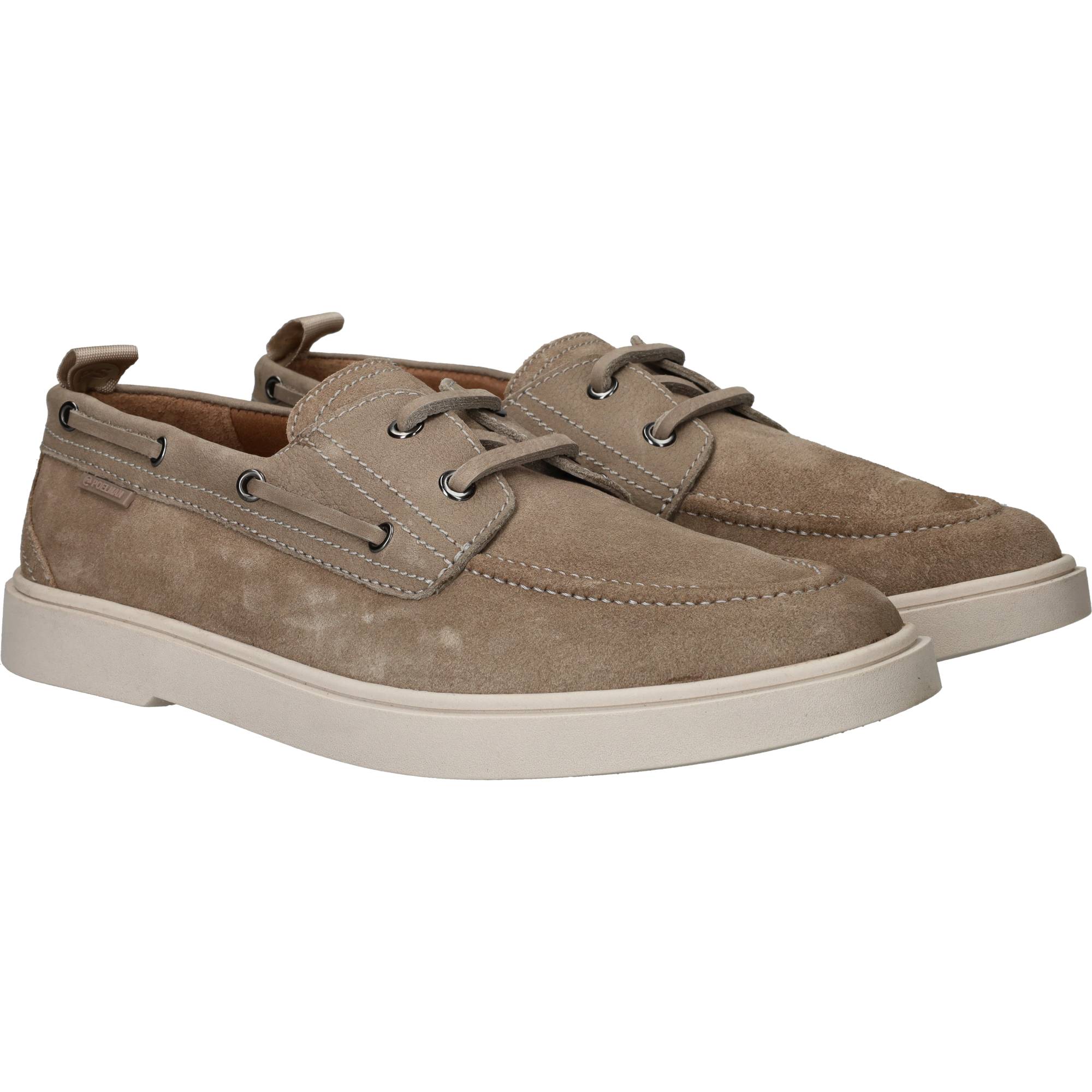 Ps Poelman Veterschoenen Heren Beige, veterschoen voor heren – foto 2