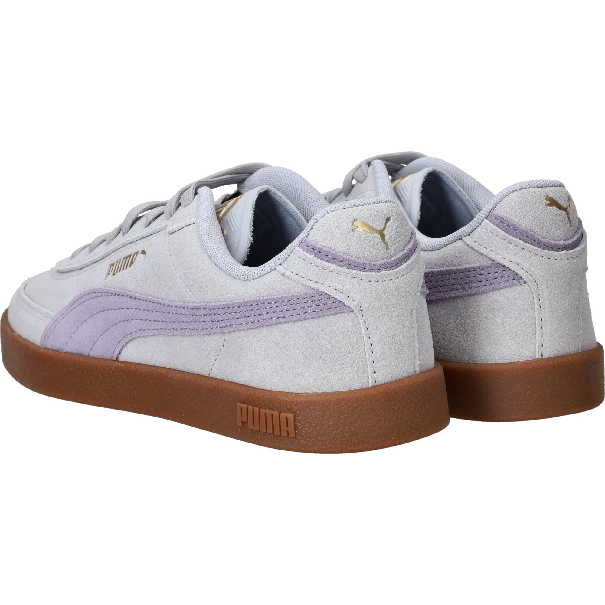 Puma Club II Era Suede Sneakers Dames Paars, sneaker voor dames – foto 3