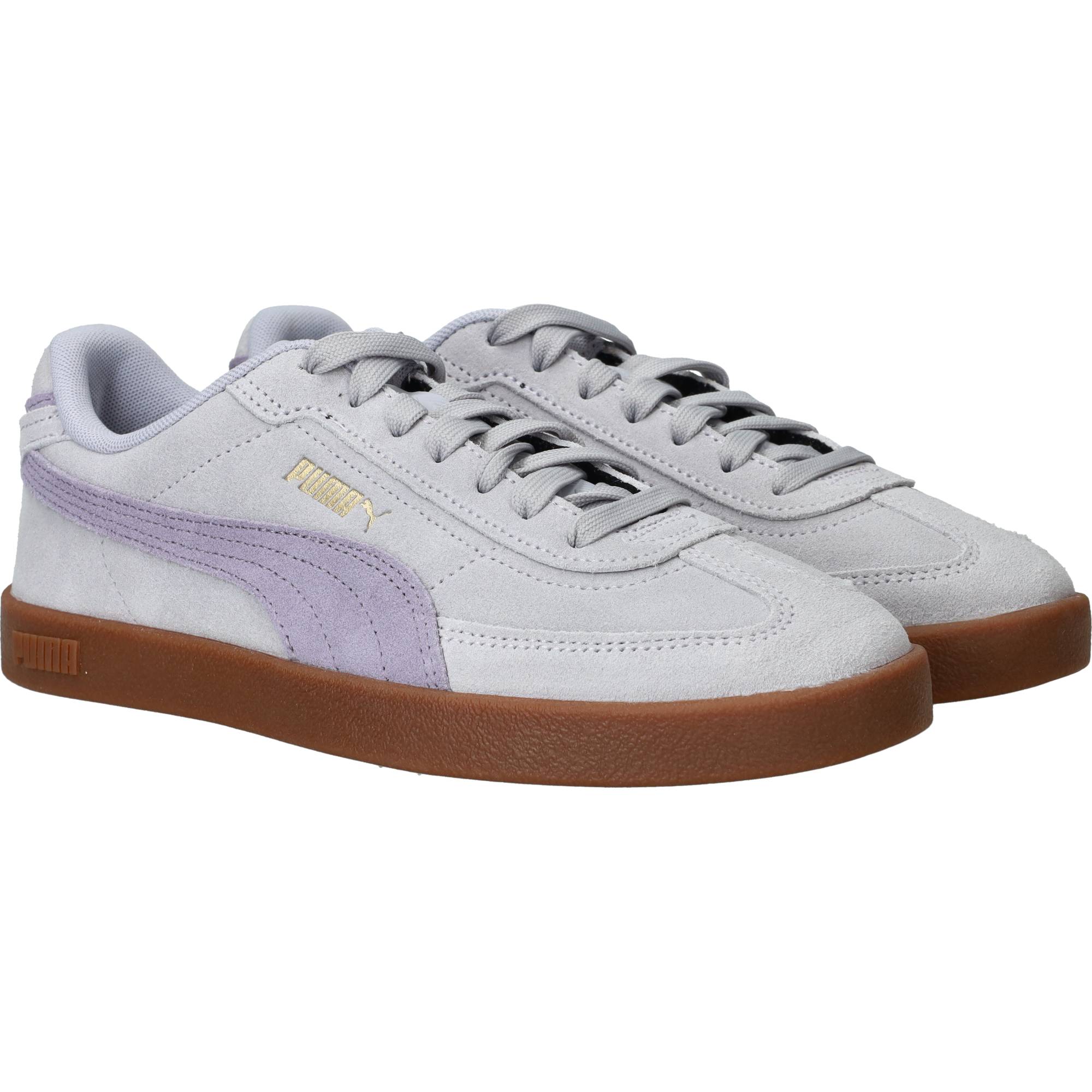 Puma Club II Era Suede Sneakers Dames Paars, sneaker voor dames – foto 2
