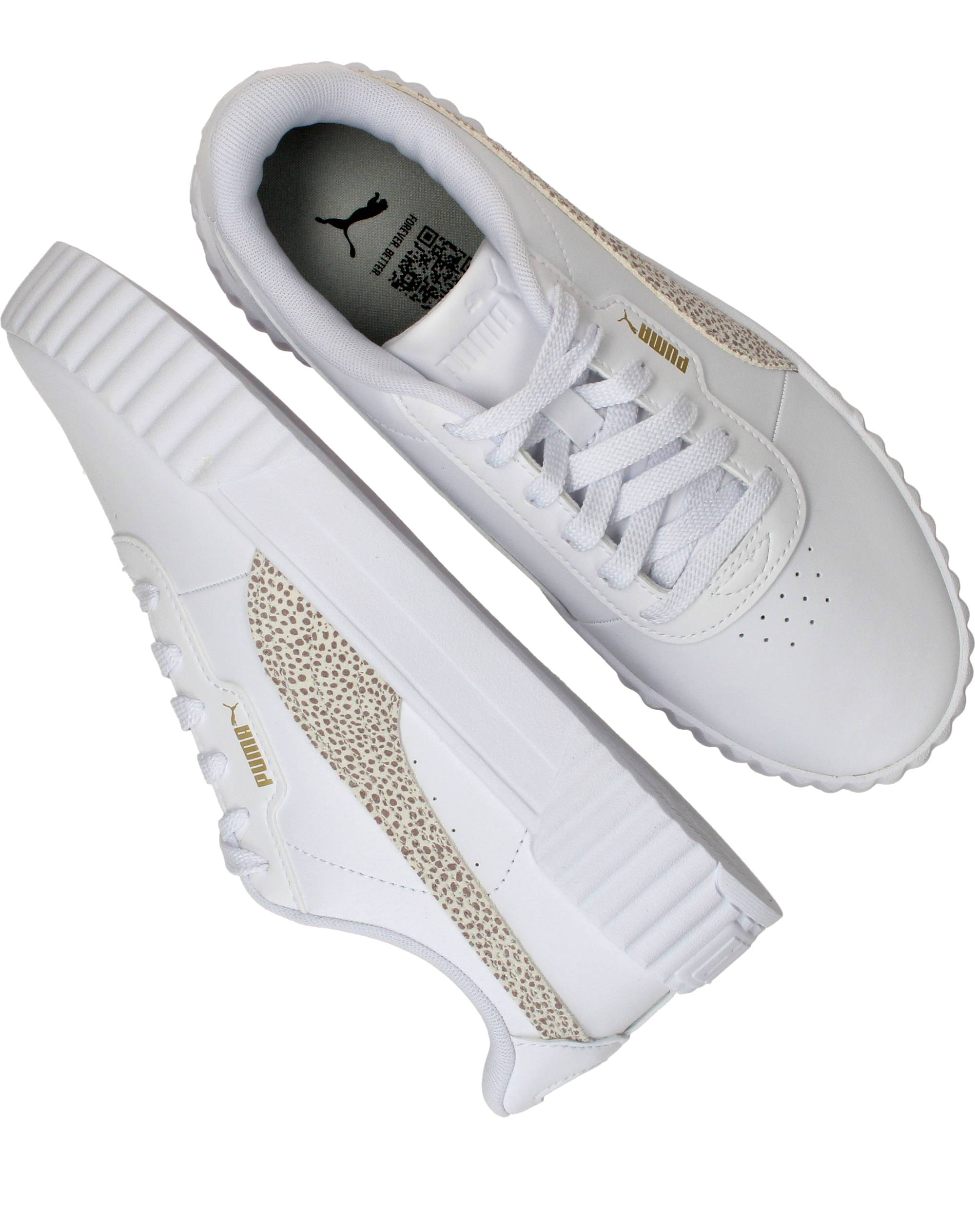 Puma Carina 3.0 Topcat Sneakers Dames Wit, sneaker voor dames – foto 4
