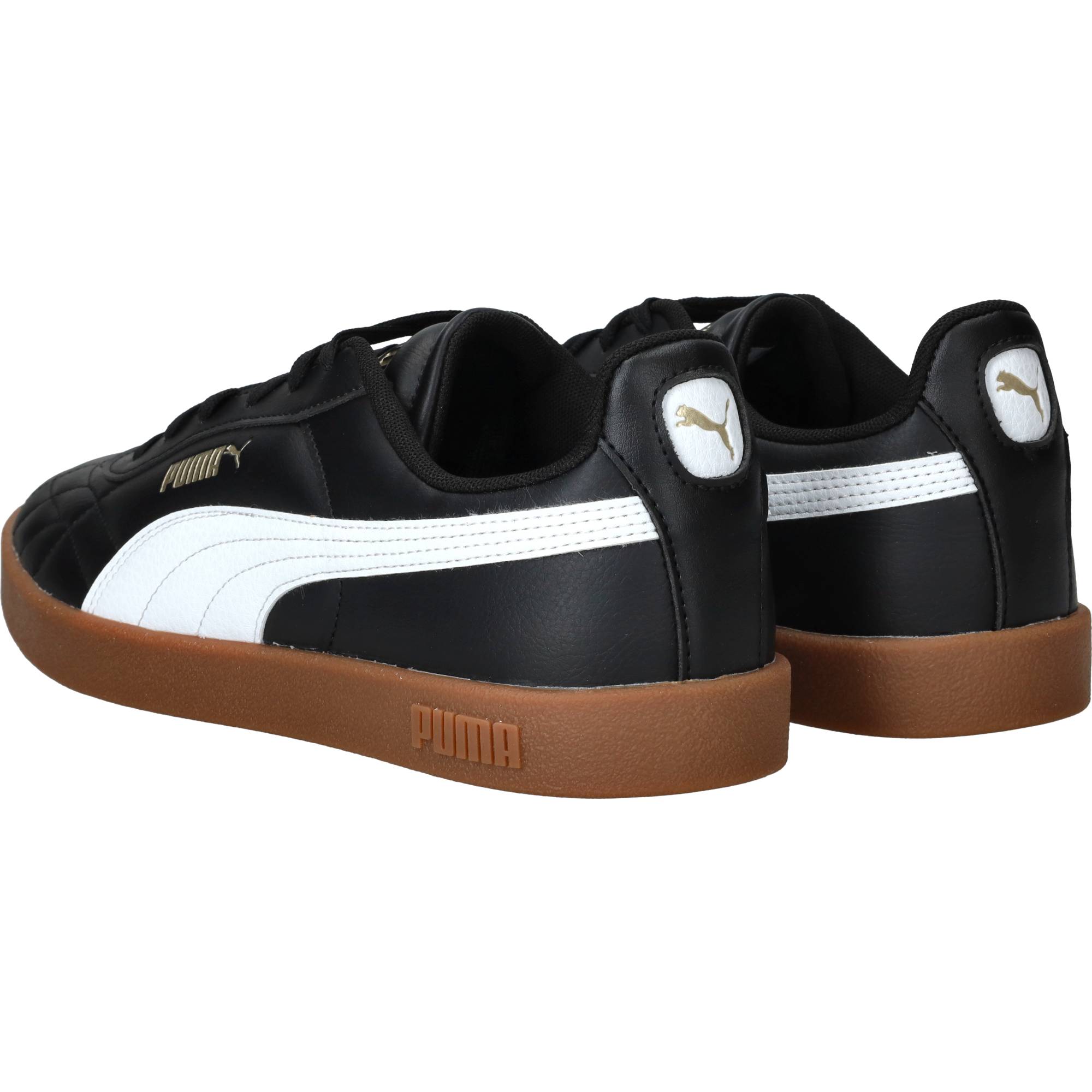 Puma Club II Indoor Sneakers Heren Zwart, sneaker voor heren – foto 3