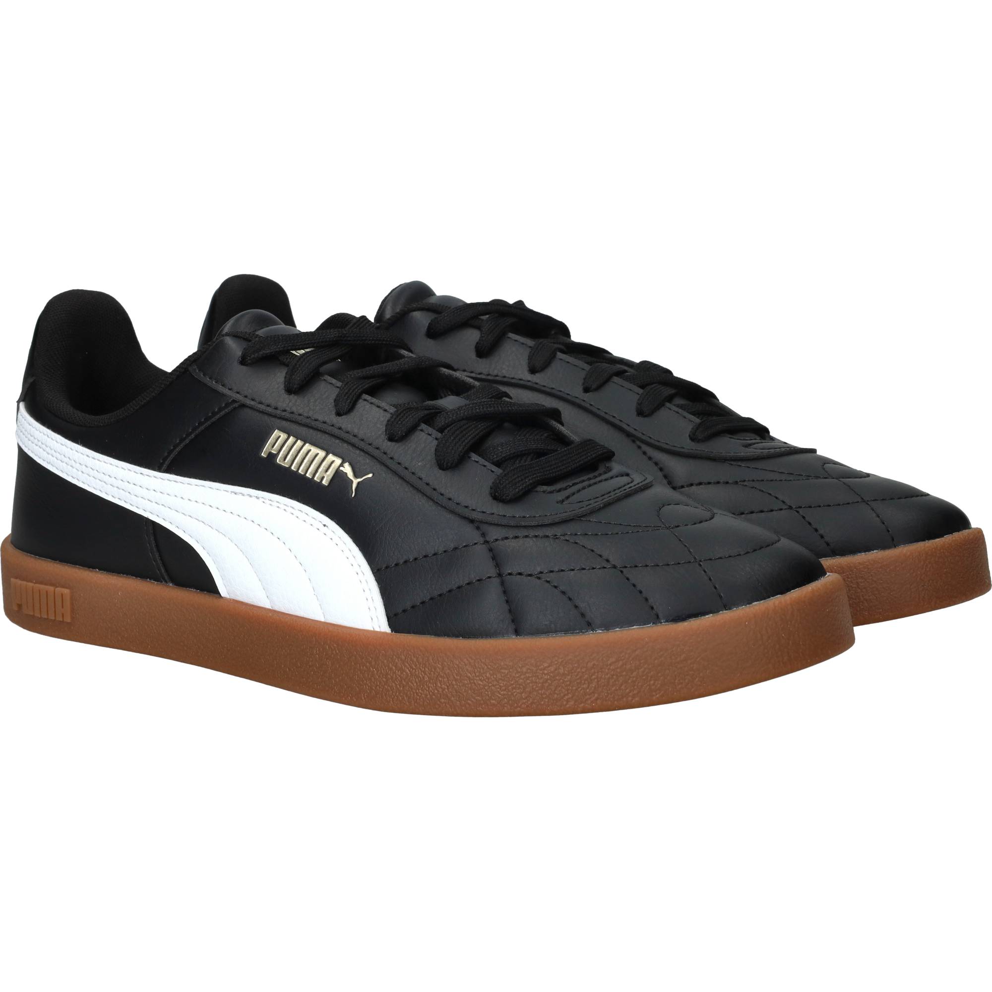 Puma Club II Indoor Sneakers Heren Zwart, sneaker voor heren – foto 2