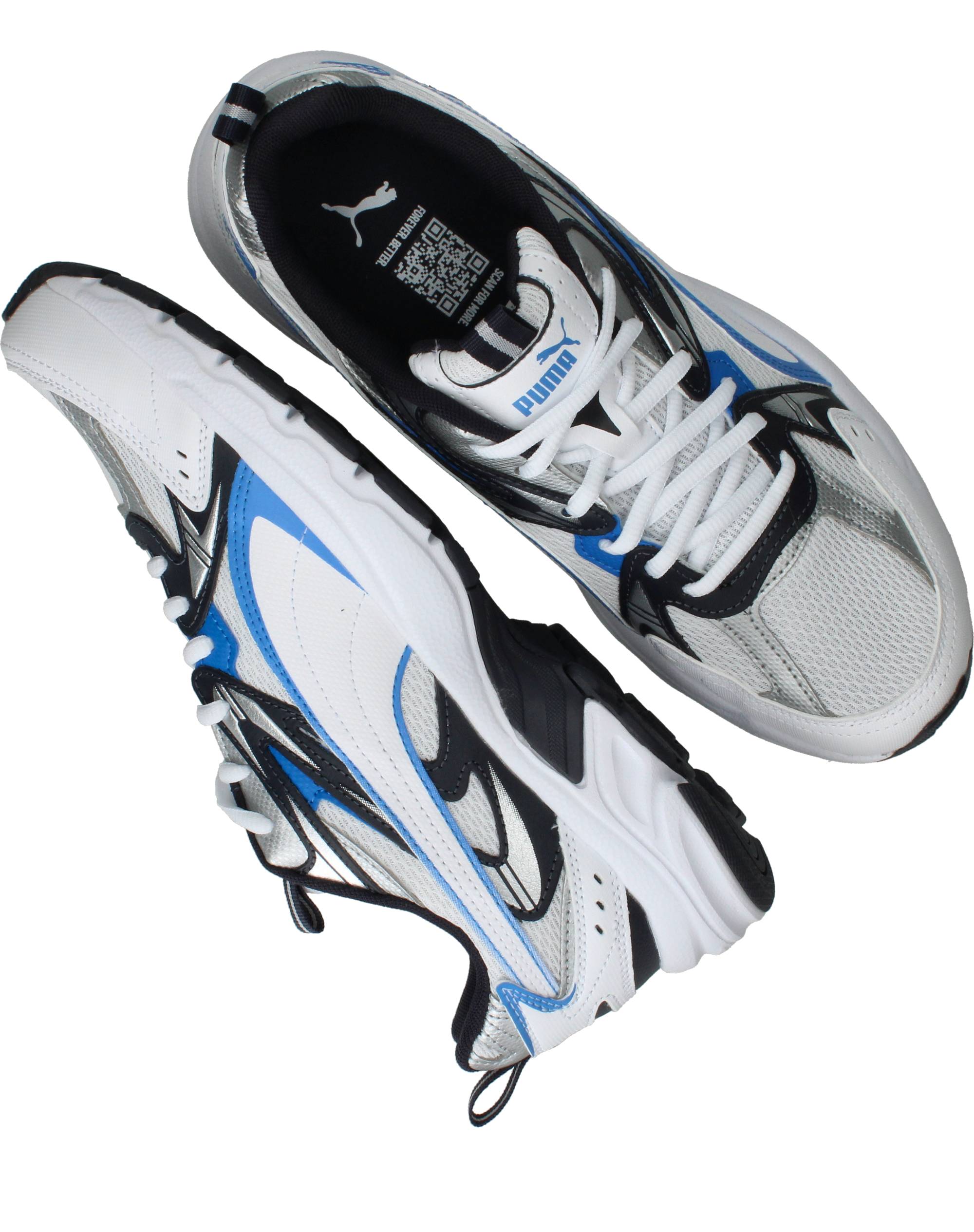 Puma Milenio Tech Sneakers Heren Wit, sneaker voor heren – foto 4