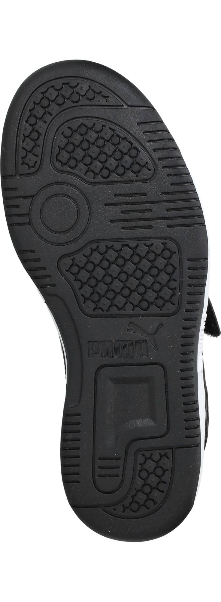 Puma Rebound V6 Lo Sneakers Jongens Zwart – foto 5