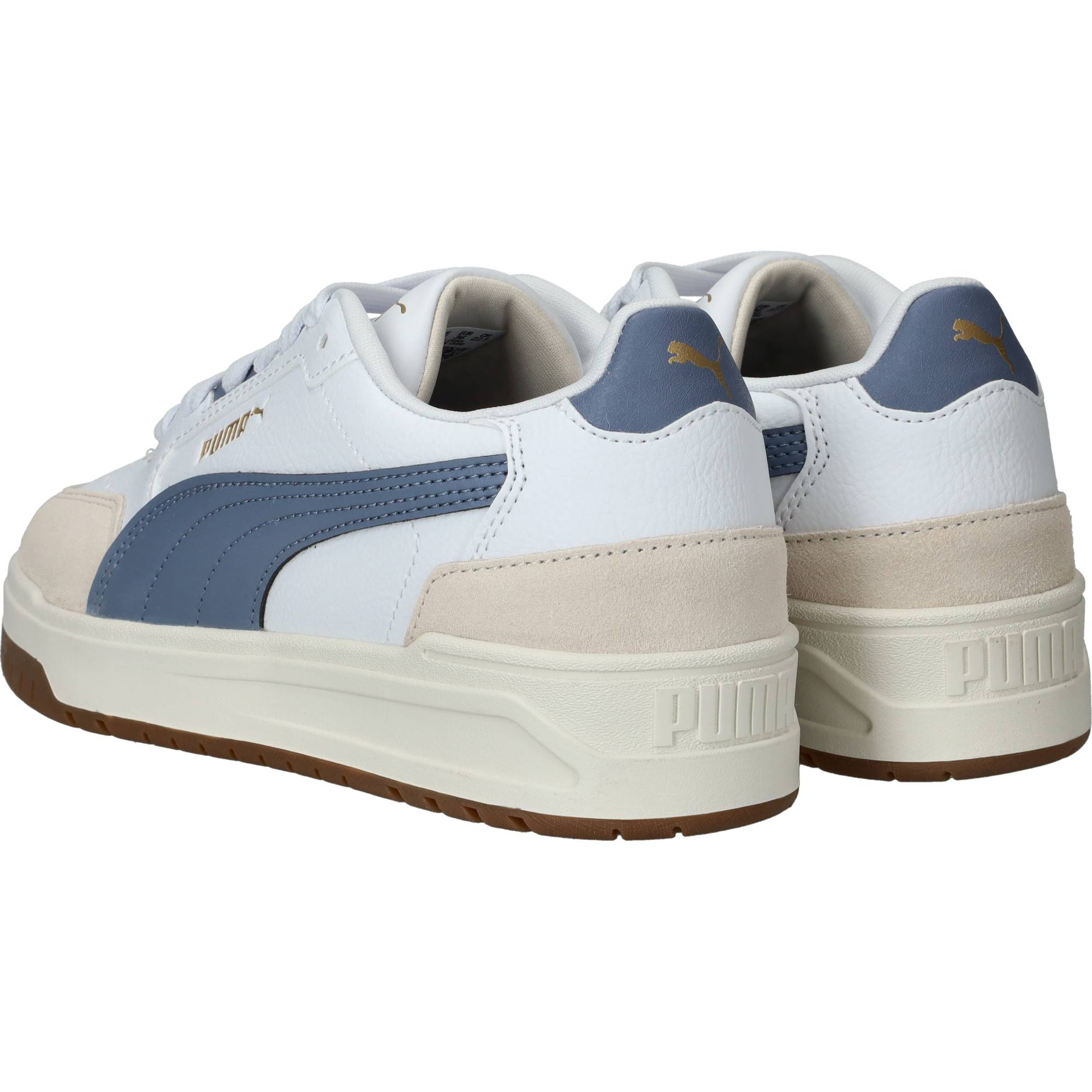 Puma Shuffle Downtown Lo Sneakers Jongens Wit, sneaker voor jongens – foto 3