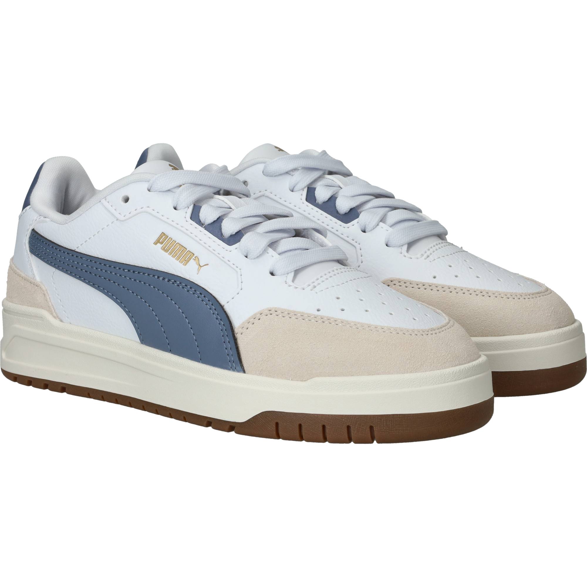Puma Shuffle Downtown Lo Sneakers Jongens Wit, sneaker voor jongens – foto 2