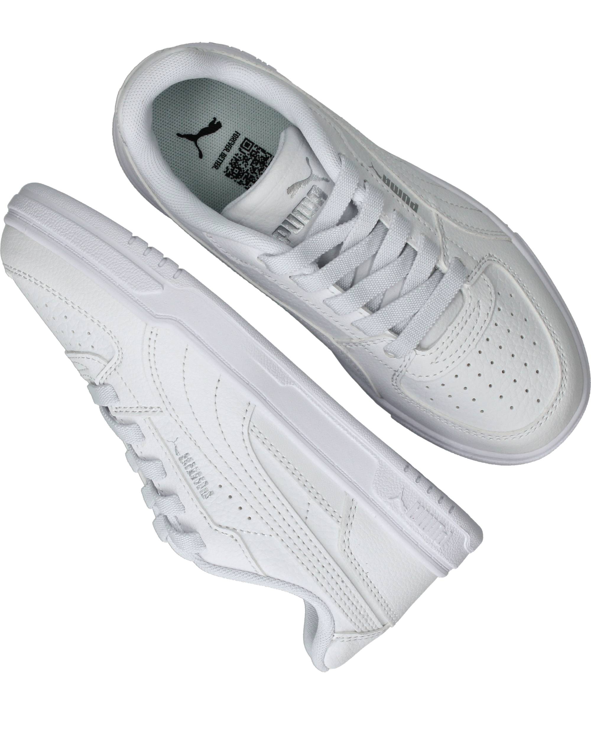 Puma Caven III Sneakers Jongens Wit, sneaker voor jongens – foto 4