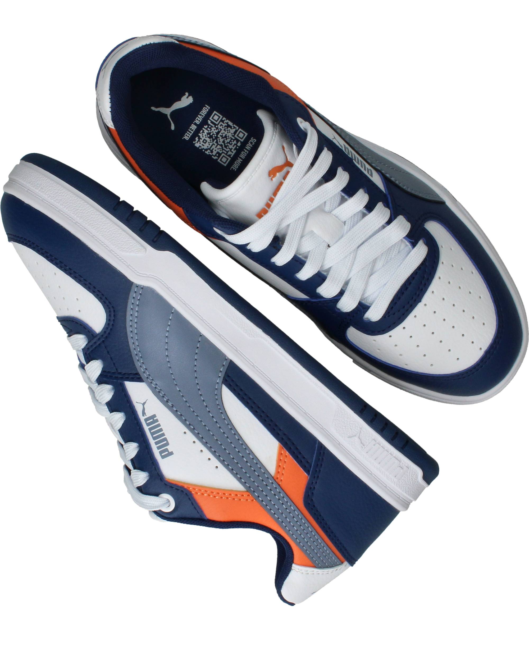 Puma Caven III Block Sneakers Jongens Blauw, sneaker voor jongens – foto 8