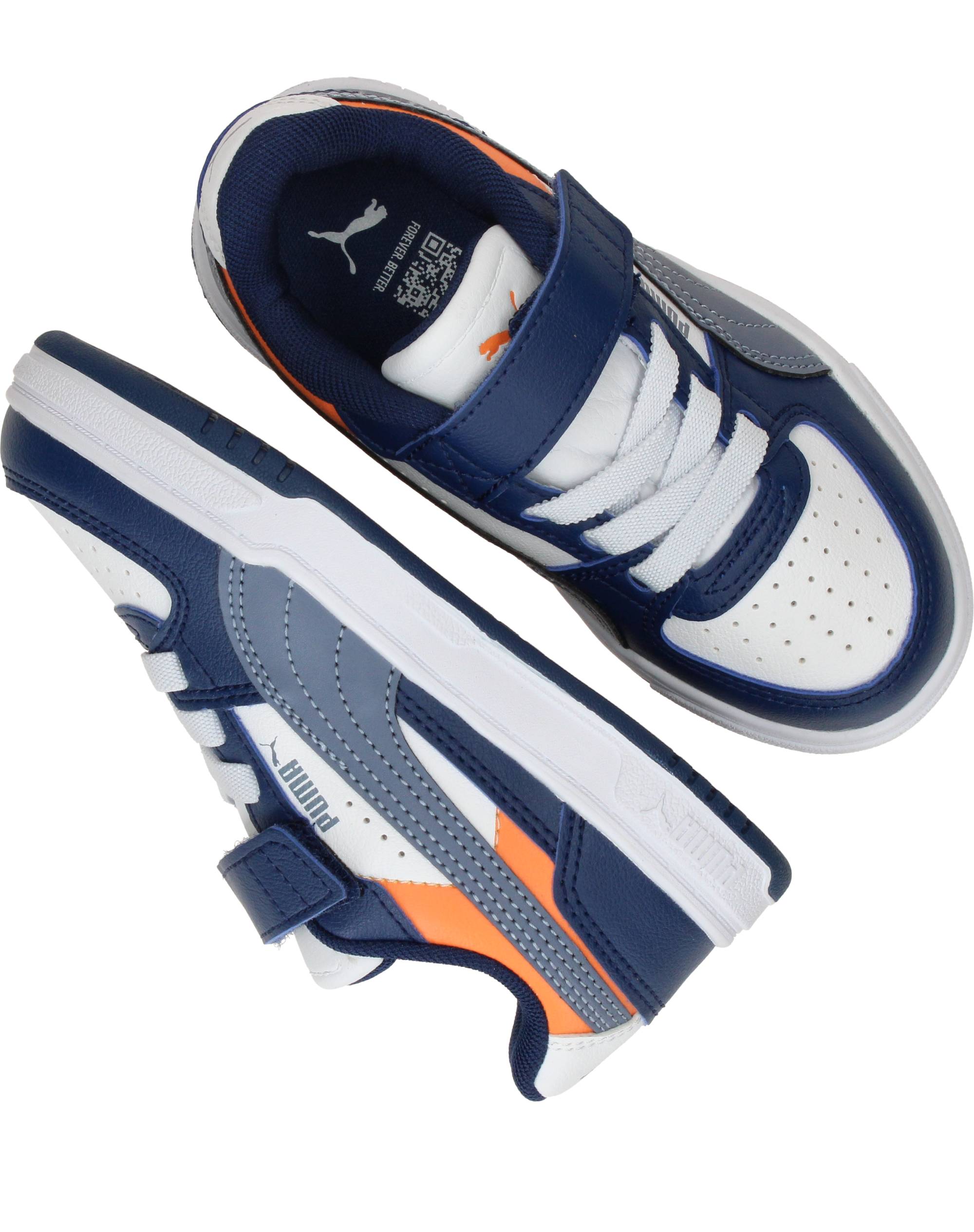Puma Caven III Block Sneakers Jongens Blauw, sneaker voor jongens – foto 4