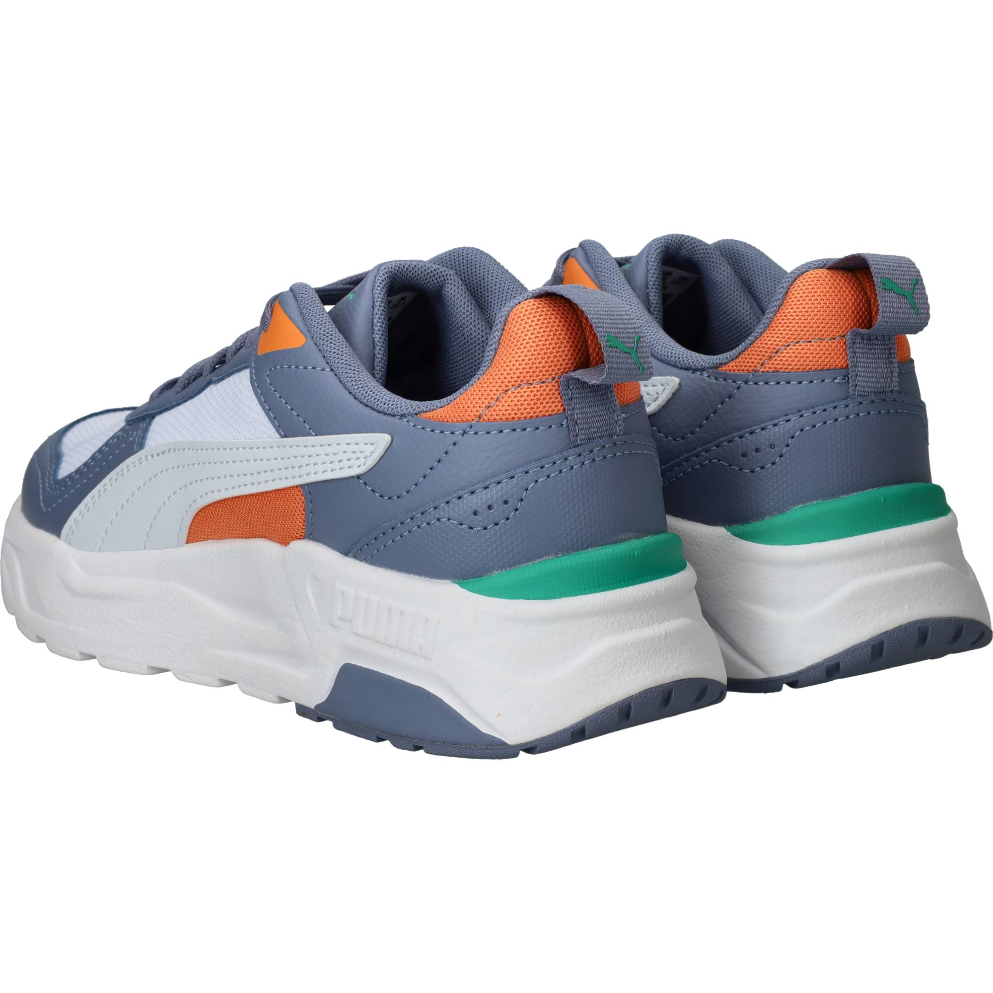 Puma Trinity 2 LT Sneakers Jongens Grijs, sneaker voor jongens – foto 3