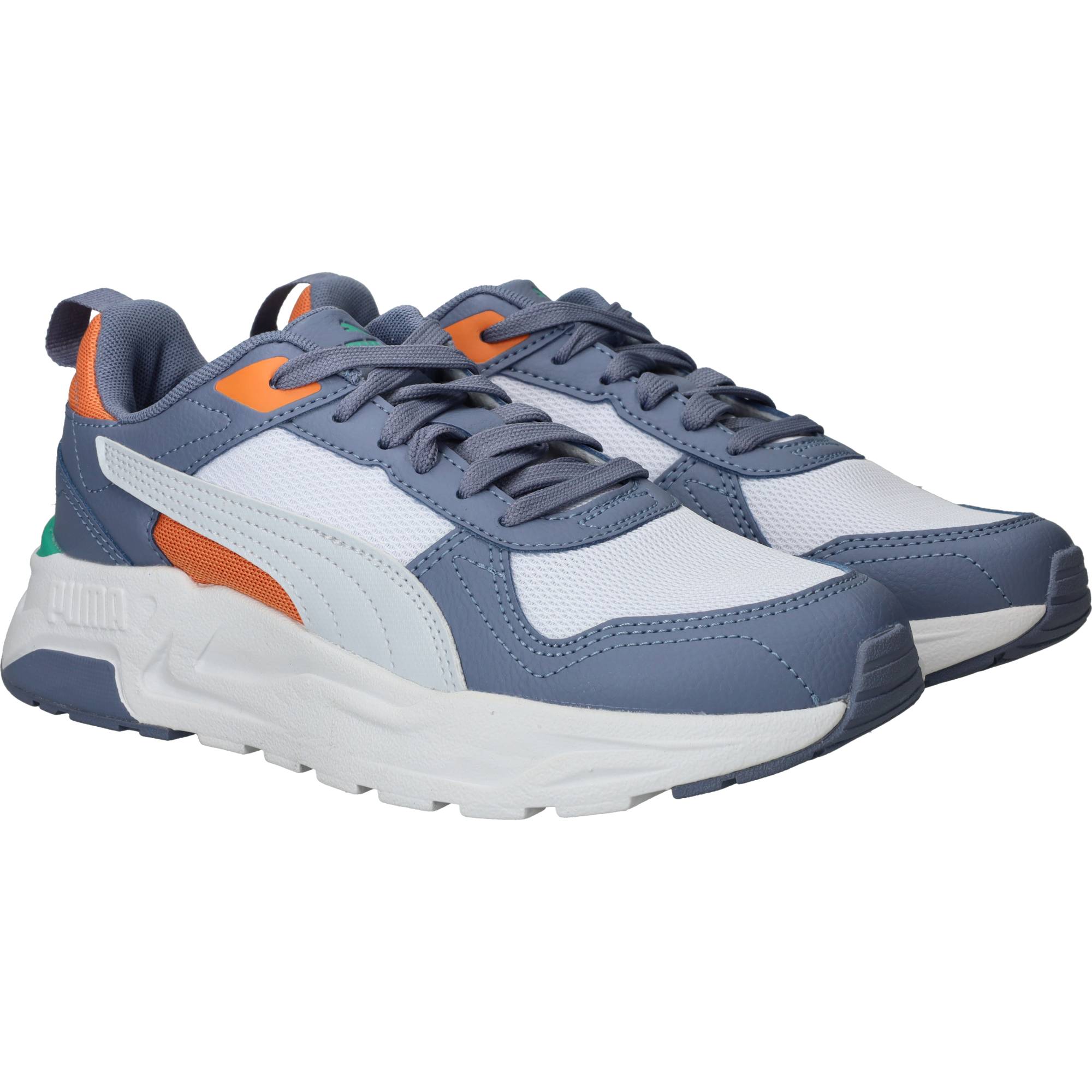 Puma Trinity 2 LT Sneakers Jongens Grijs, sneaker voor jongens – foto 2
