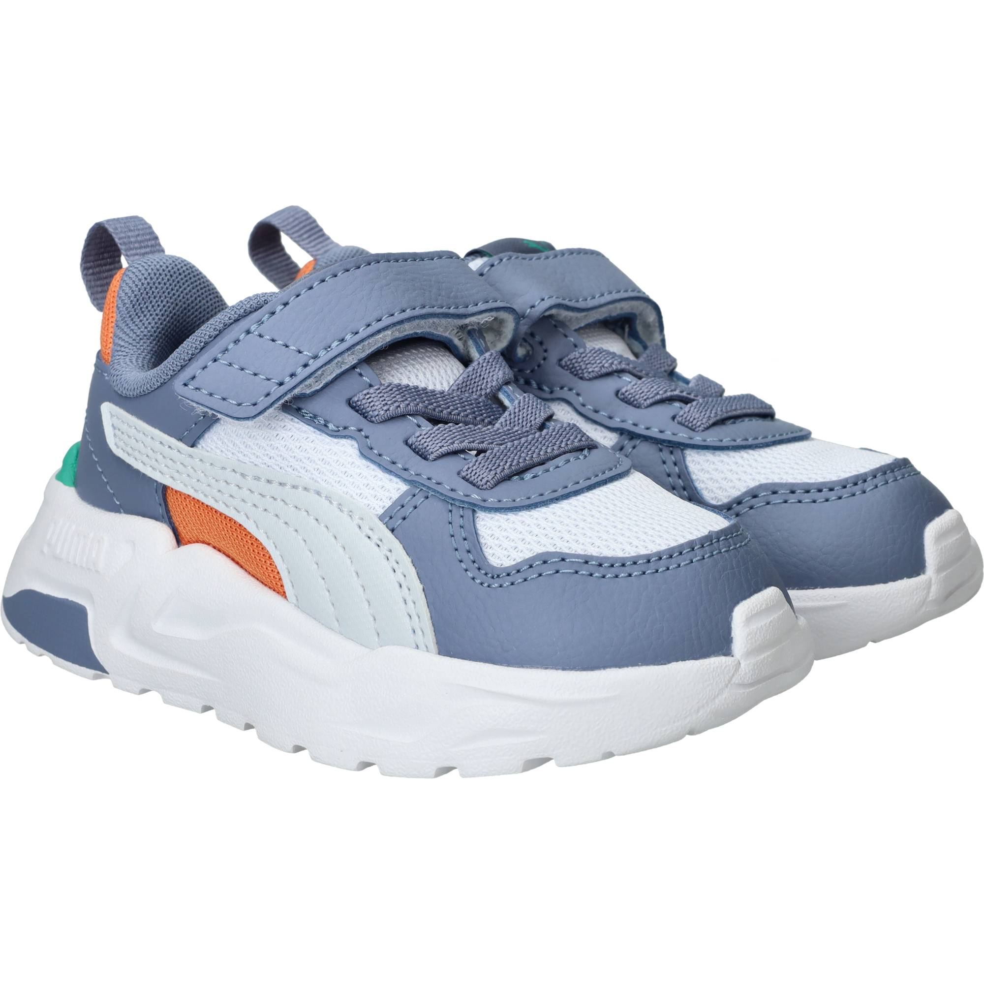 Puma Trinity 2 LT Sneakers Jongens Blauw