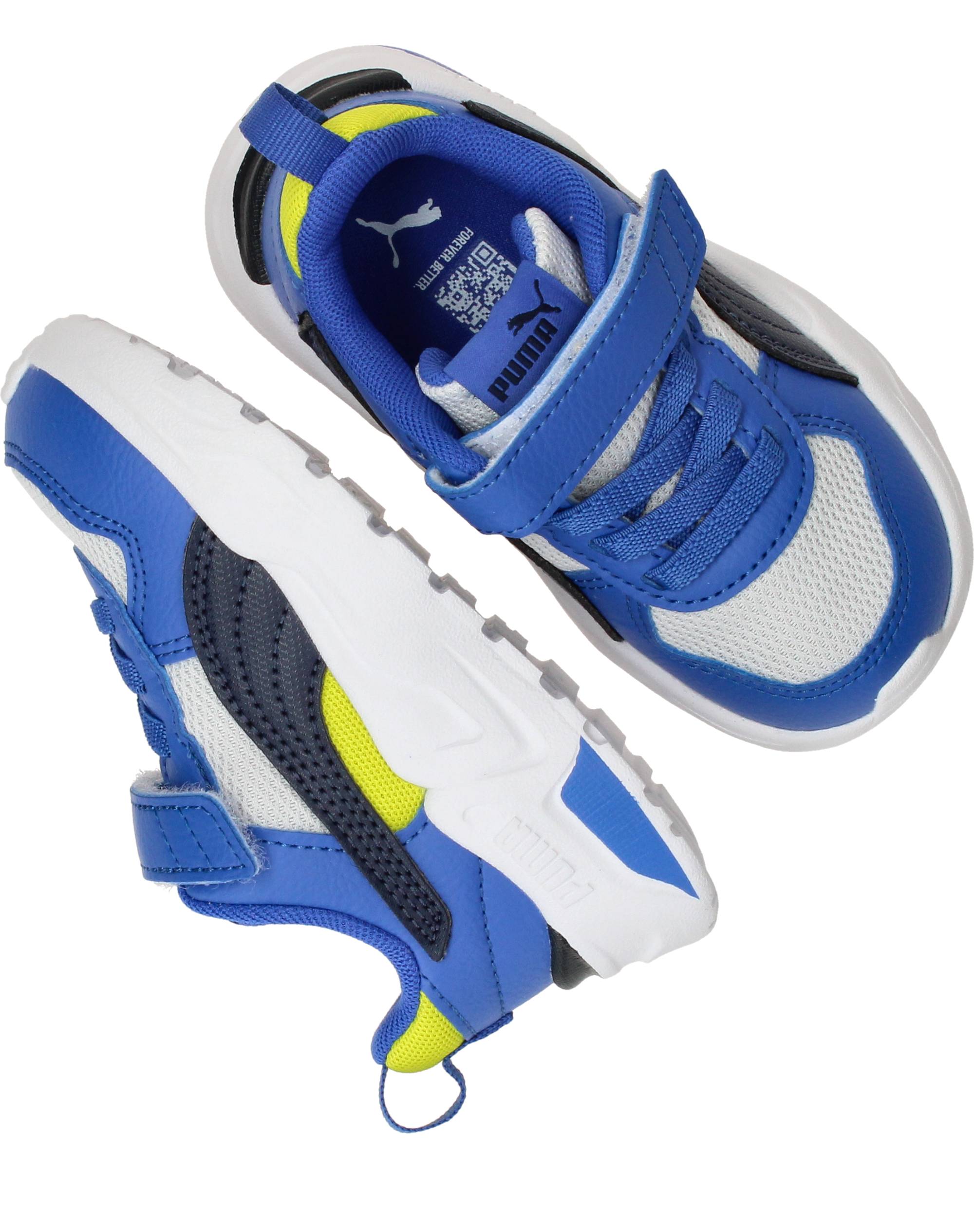 Puma Trinity 2 LT Sneakers Jongens Blauw, sneaker voor jongens – foto 8
