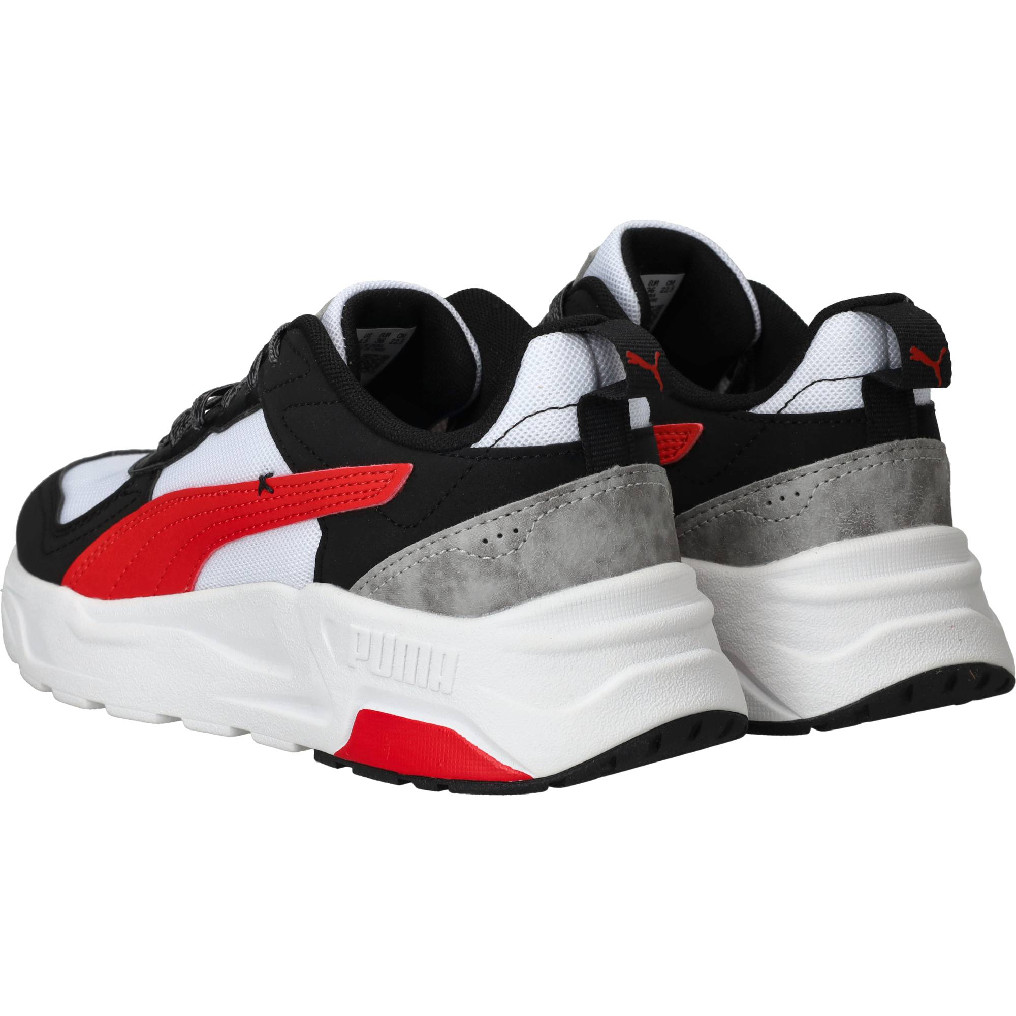 Puma Trinity 2 LT Mid 90s Sneakers Jongens Zwart, sneaker voor jongens – foto 7