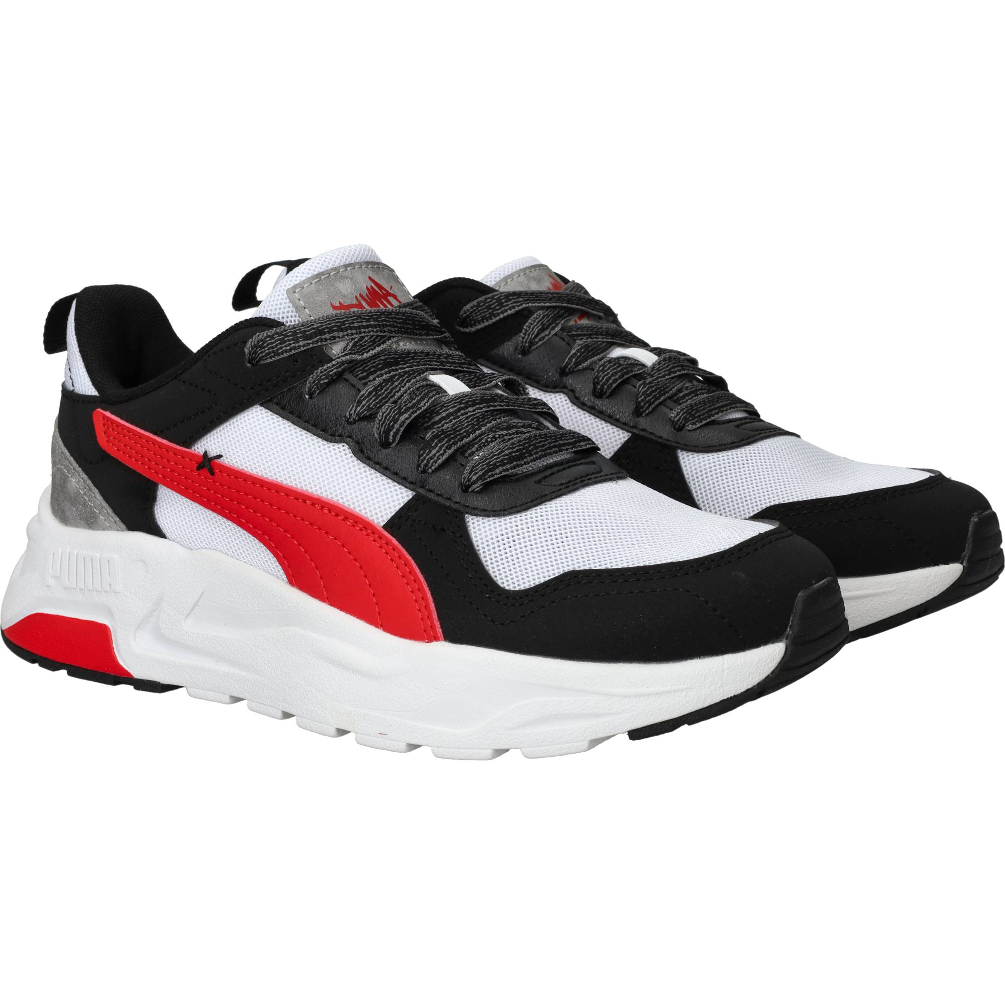 Puma Trinity 2 LT Mid 90s Sneakers Jongens Zwart, sneaker voor jongens – foto 6