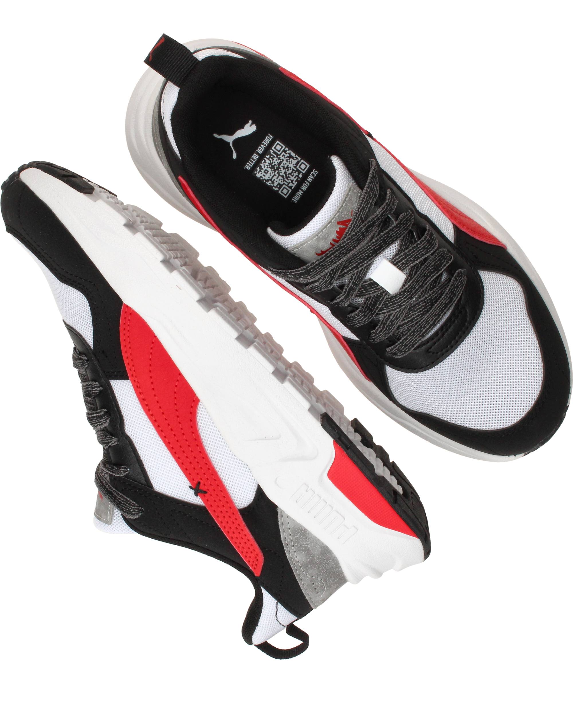 Puma Trinity 2 LT Mid 90s Sneakers Jongens Zwart, sneaker voor jongens – foto 8