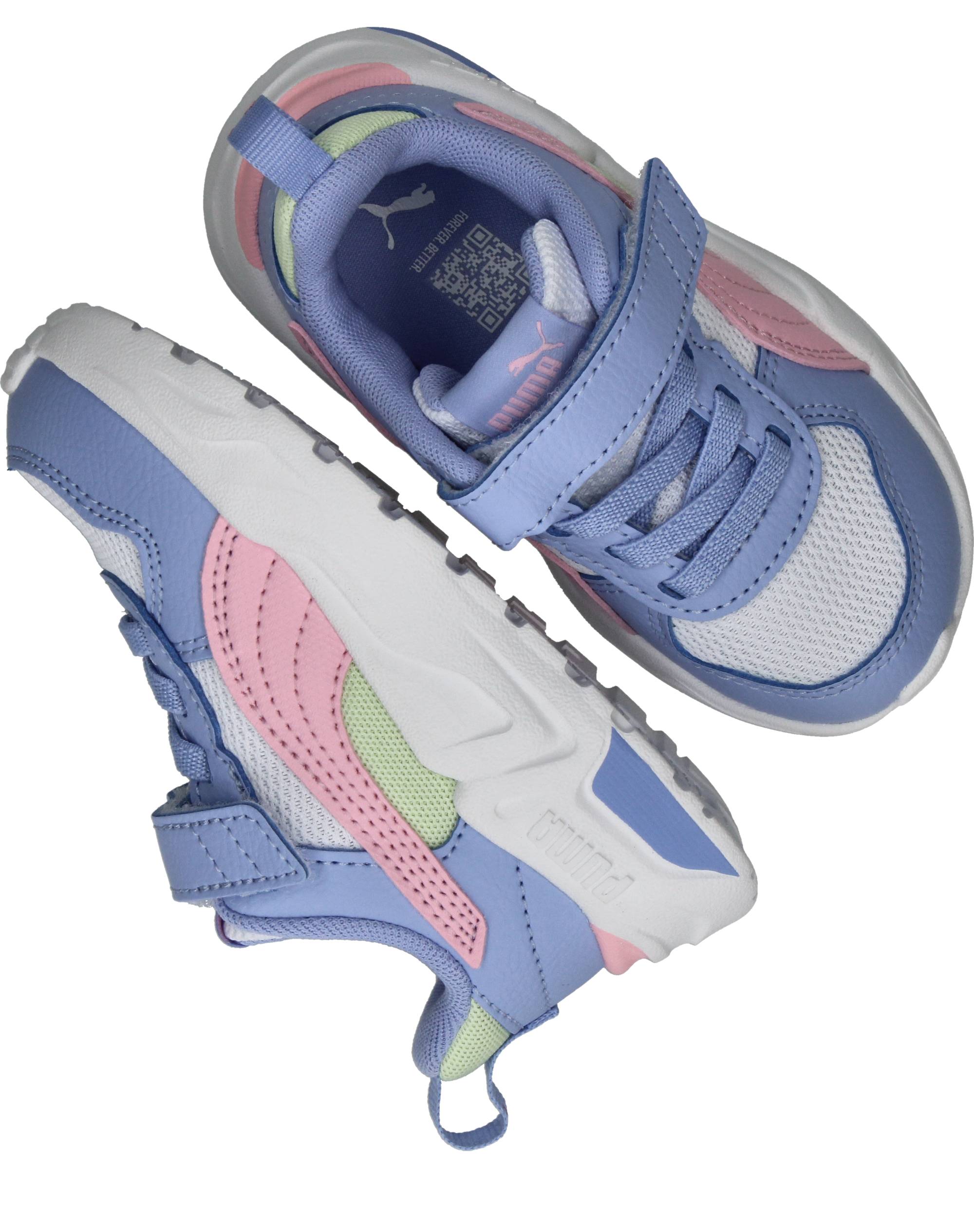 Puma Trinity 2 LT Sneakers Meisjes Paars, sneaker voor meisjes – foto 4