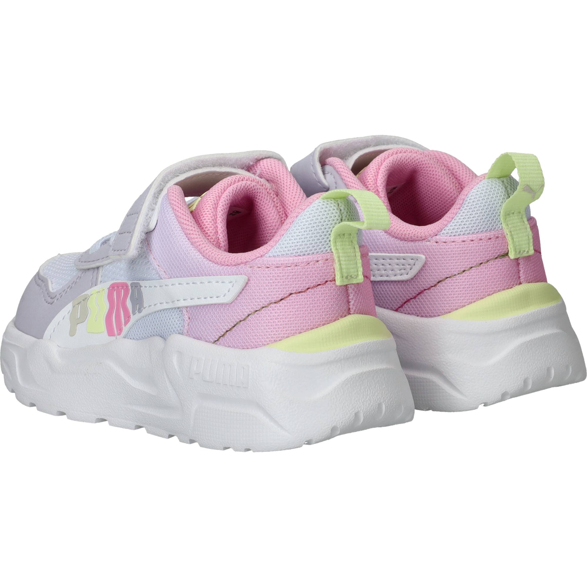 Puma Trinity 2 LT Come On Sneakers Meisjes Roze, sneaker voor meisjes – foto 3