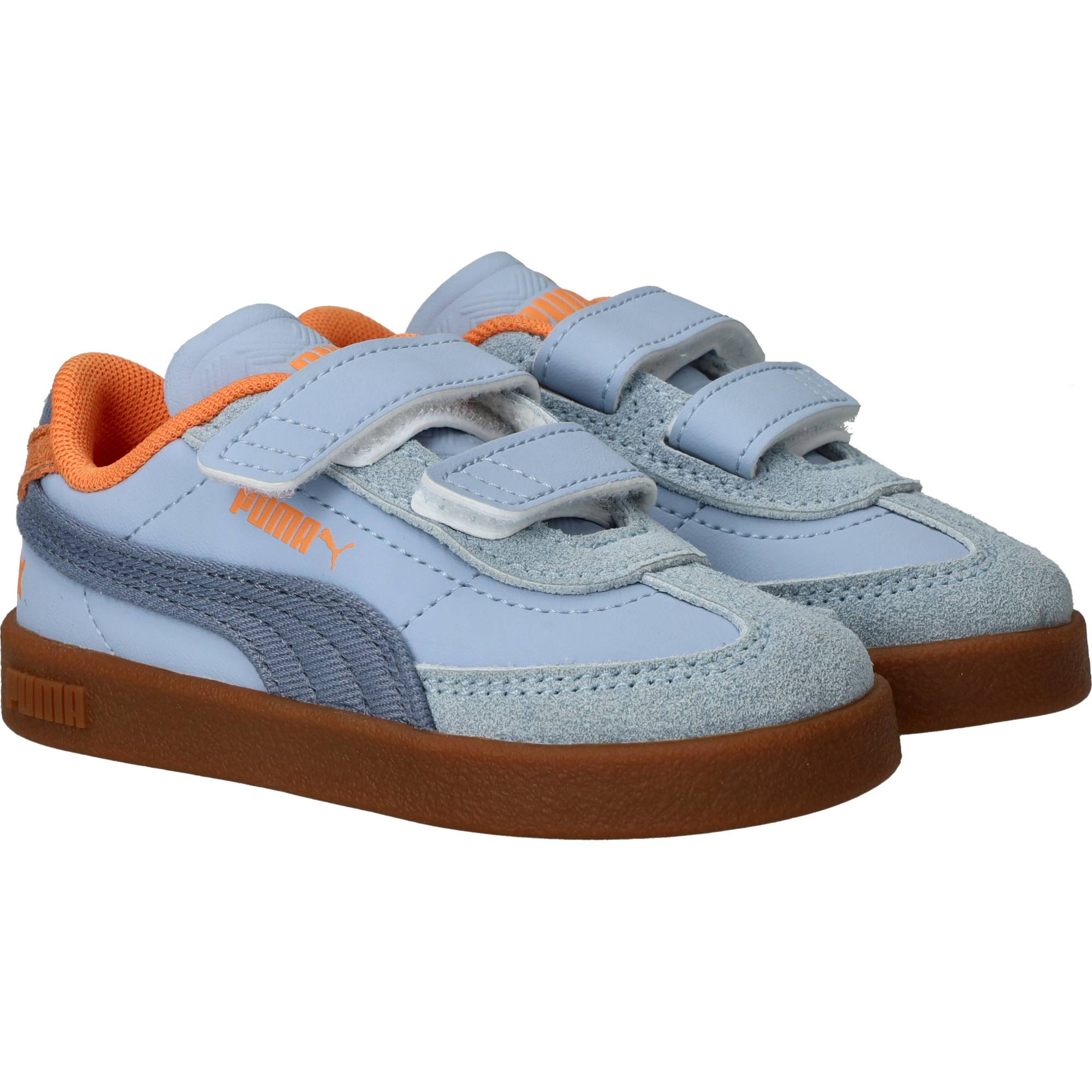 Puma Club II Era Summer V Sneakers Meisjes Blauw, sneaker voor meisjes – foto 2