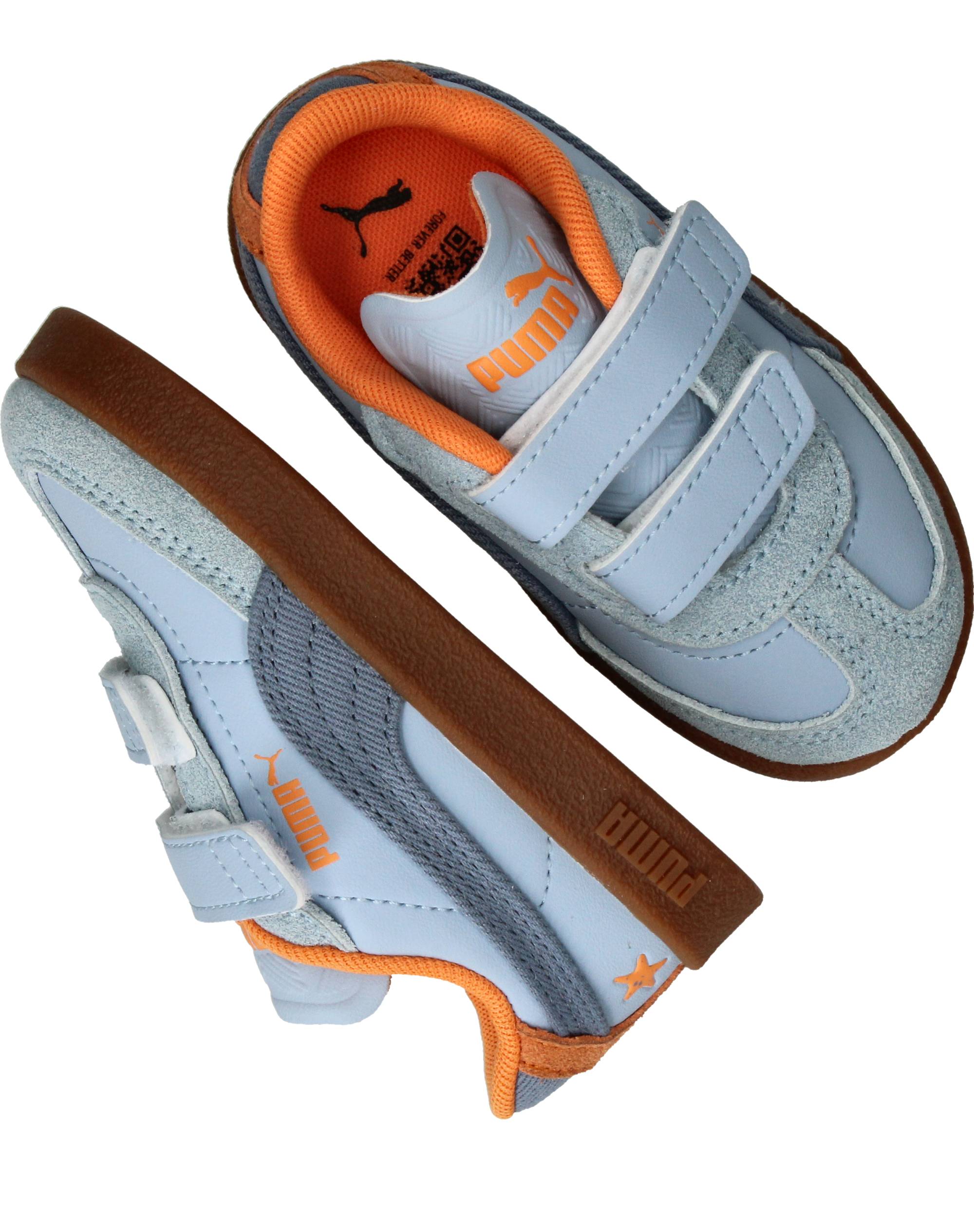 Puma Club II Era Summer V Sneakers Meisjes Blauw, sneaker voor meisjes – foto 4