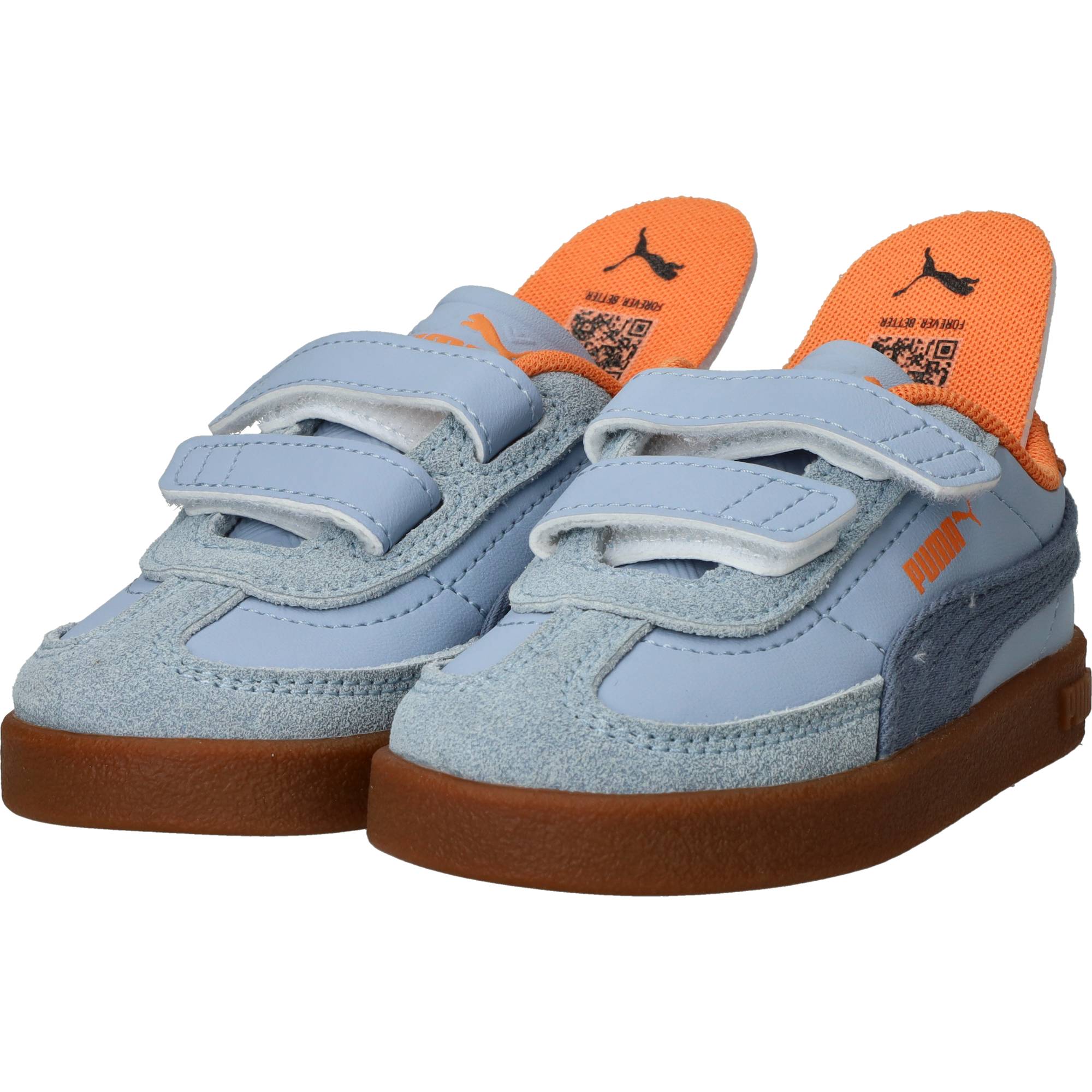 Puma Club II Era Summer V Sneakers Meisjes Blauw – foto 5 van 6
