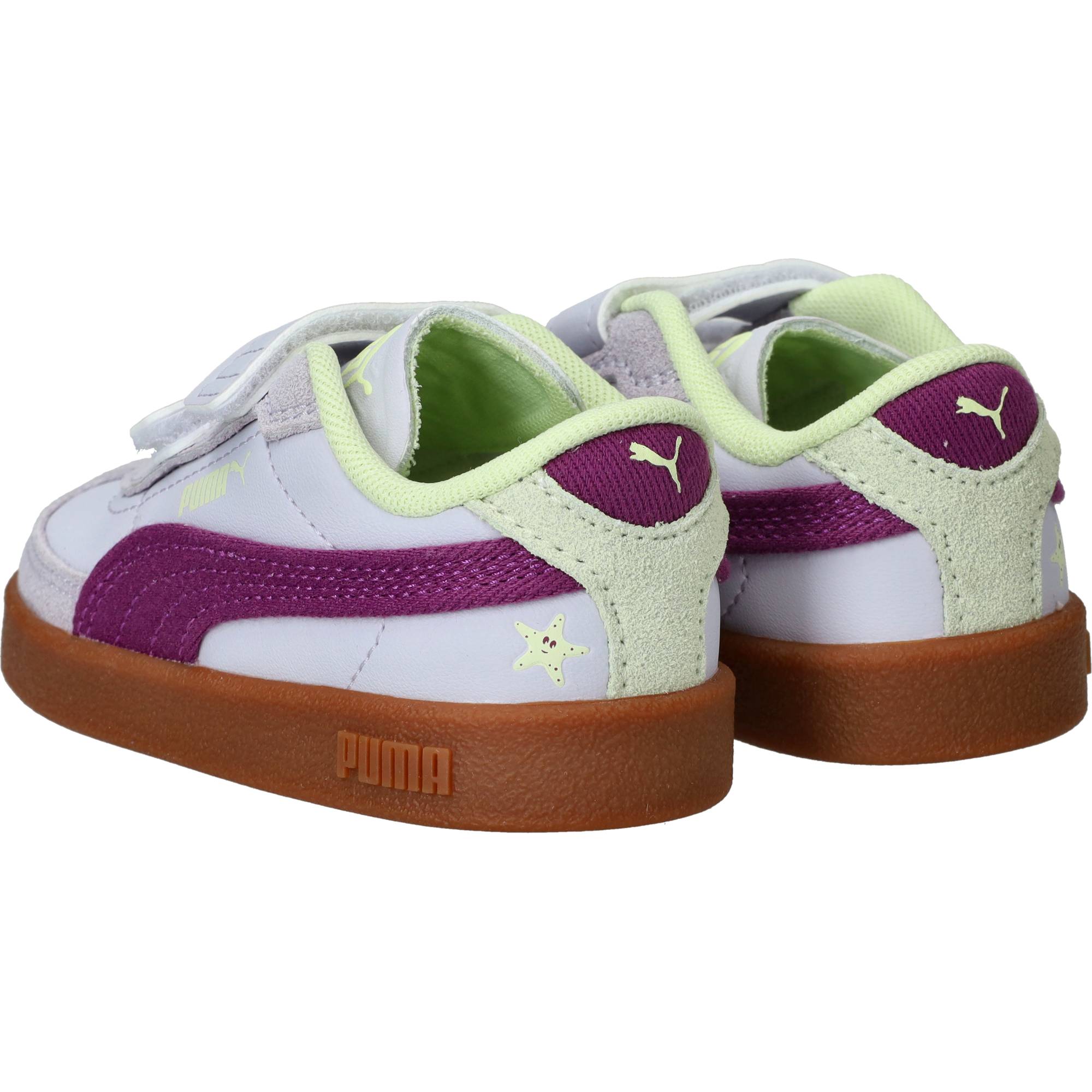 Puma Club II Era Summer V Sneakers Meisjes Paars, sneaker voor meisjes – foto 3