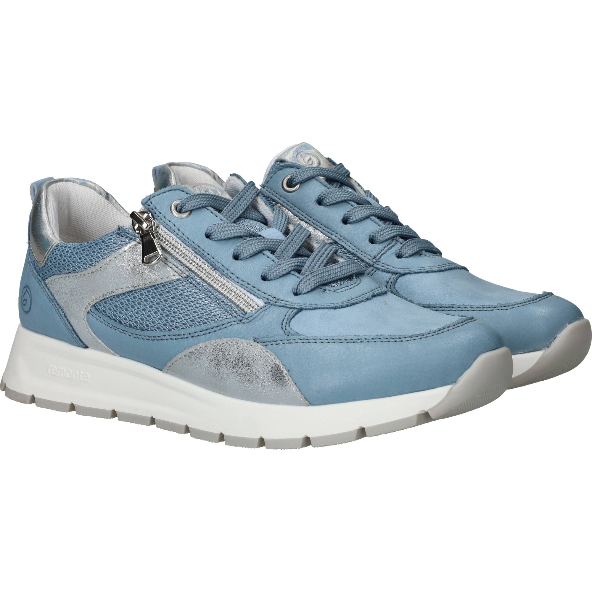 Remonte Sneakers Dames Blauw, sneaker voor dames – foto 2