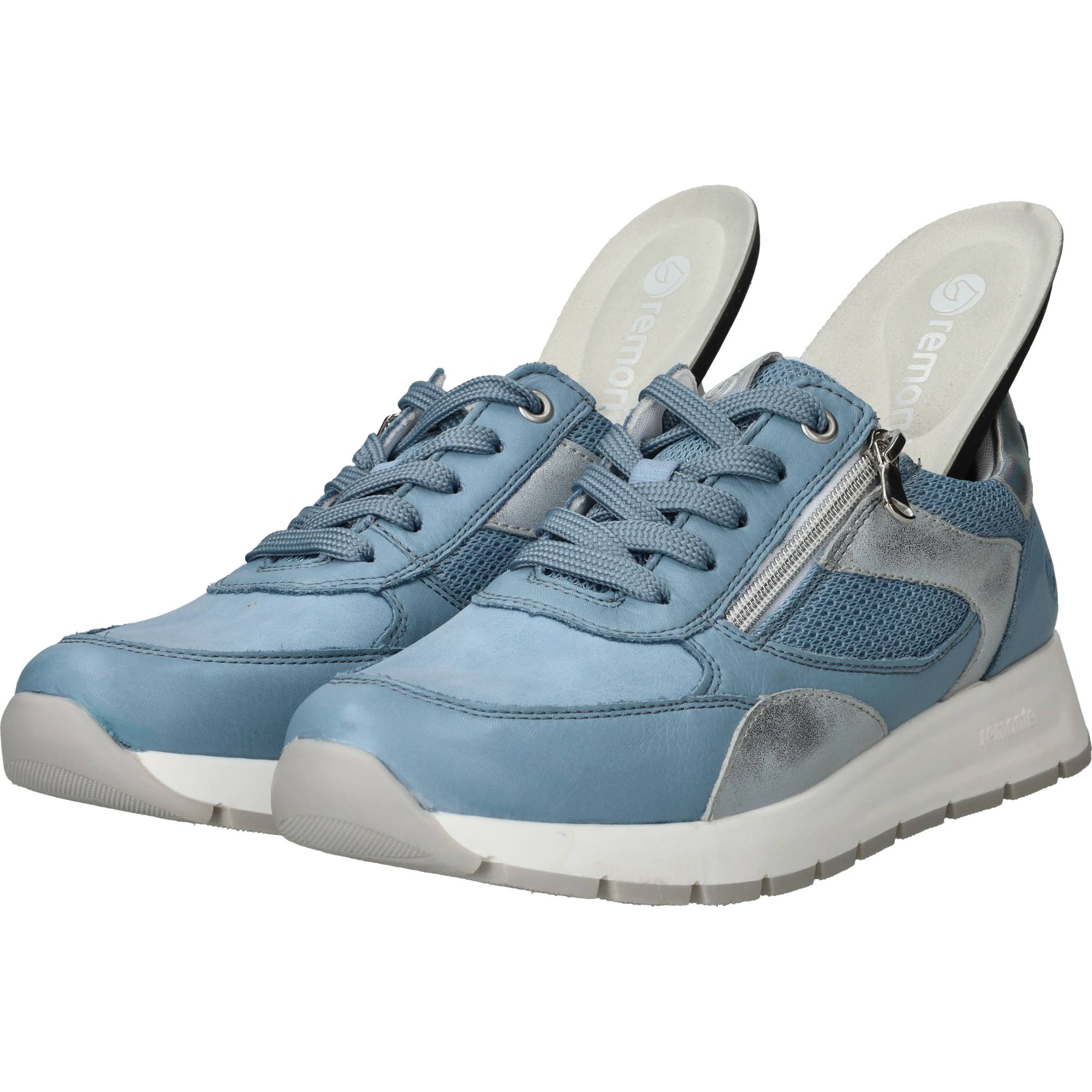 Remonte Sneakers Dames Blauw, foto 5