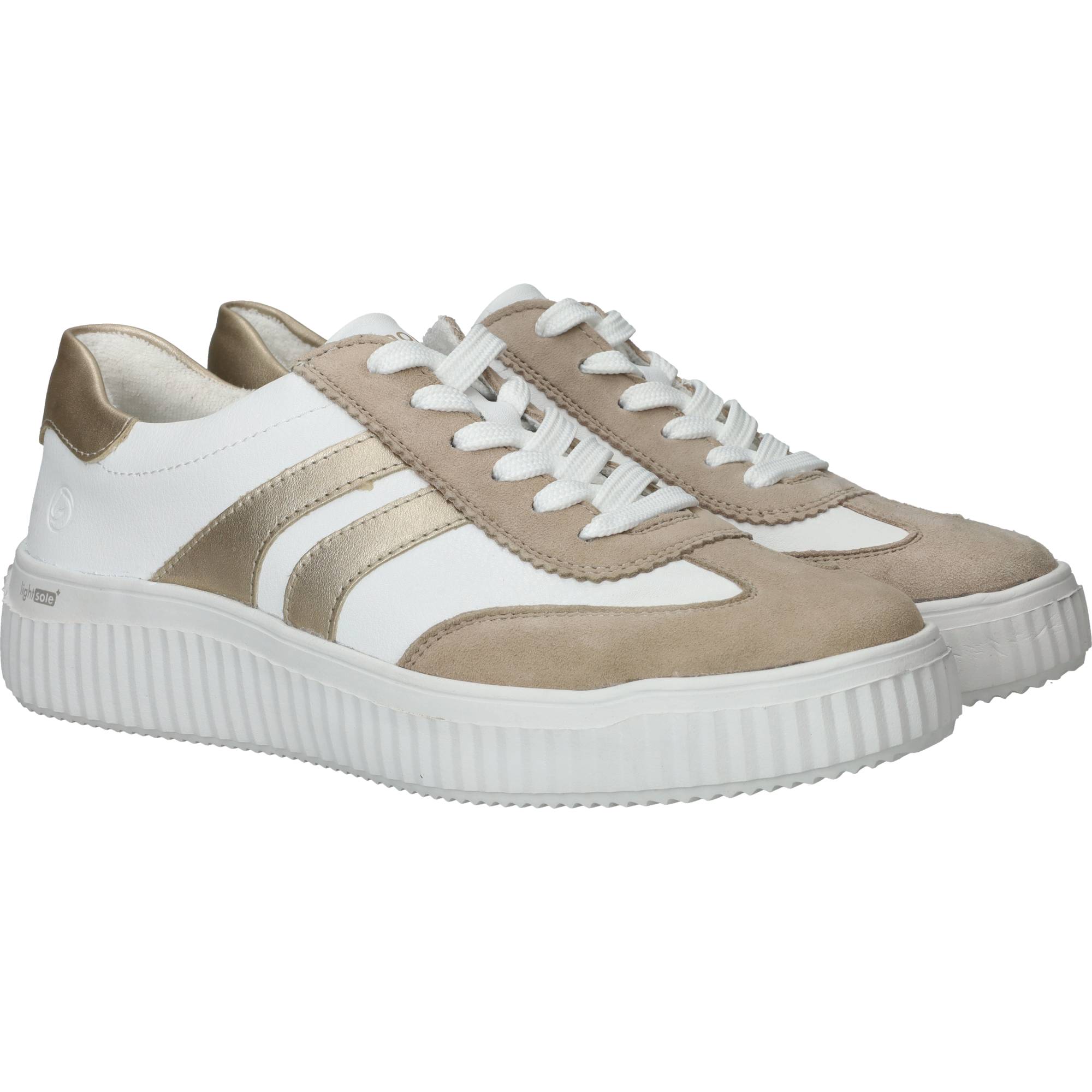 Remonte Sneakers Dames Beige, sneaker voor dames – foto 6