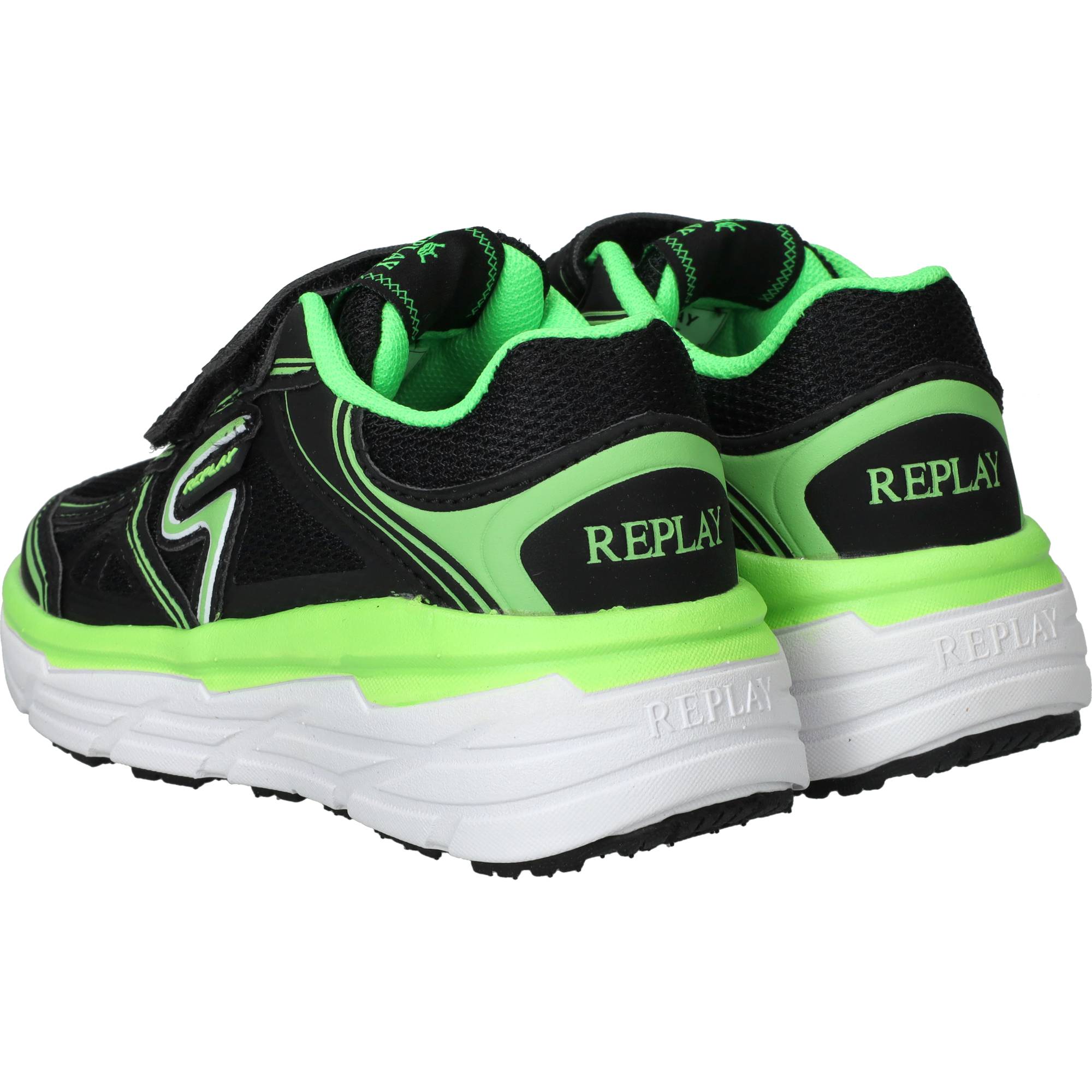 Replay Christal Sneakers Jongens Zwart – foto 2