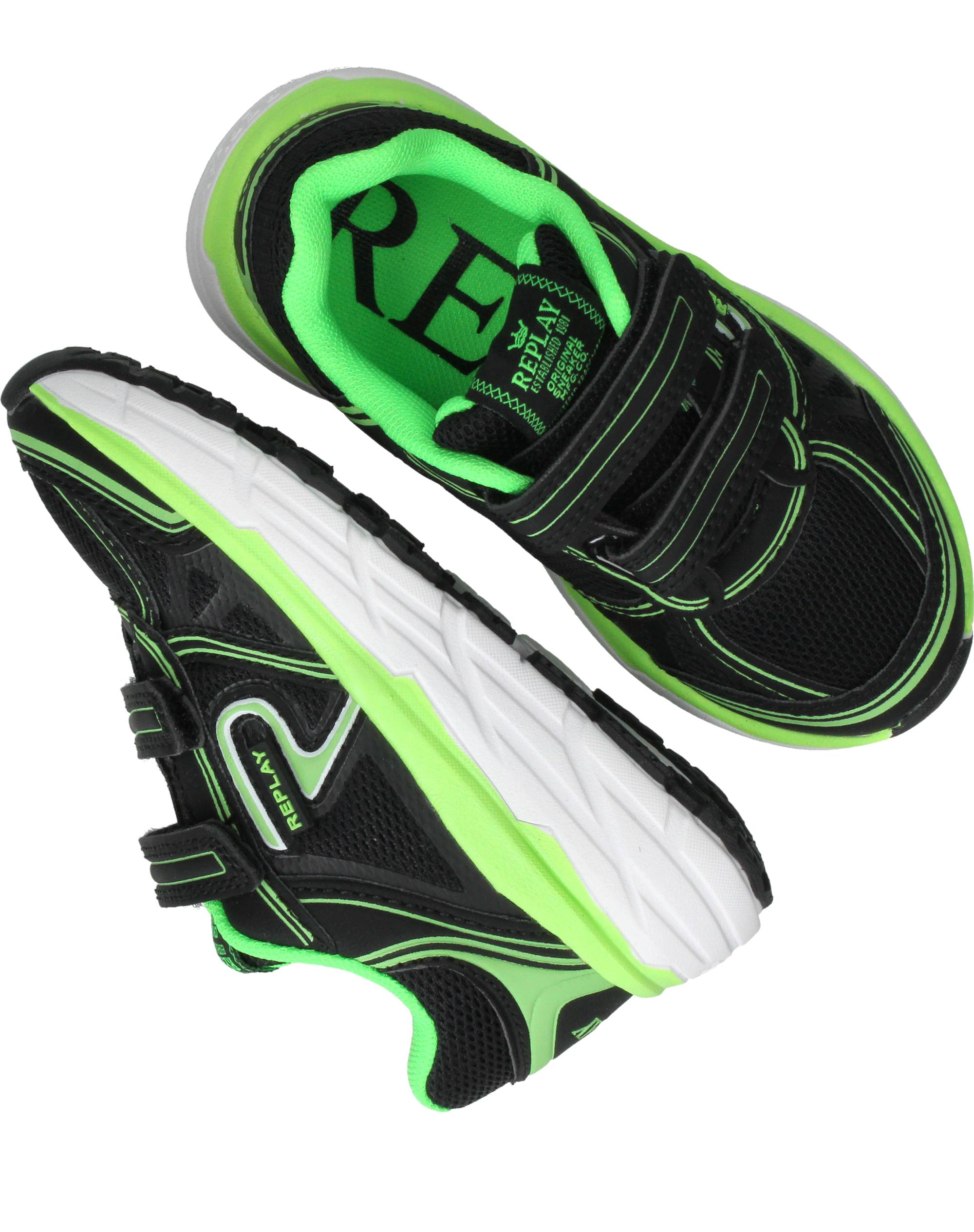 Replay Christal Sneakers Jongens Zwart – foto 3