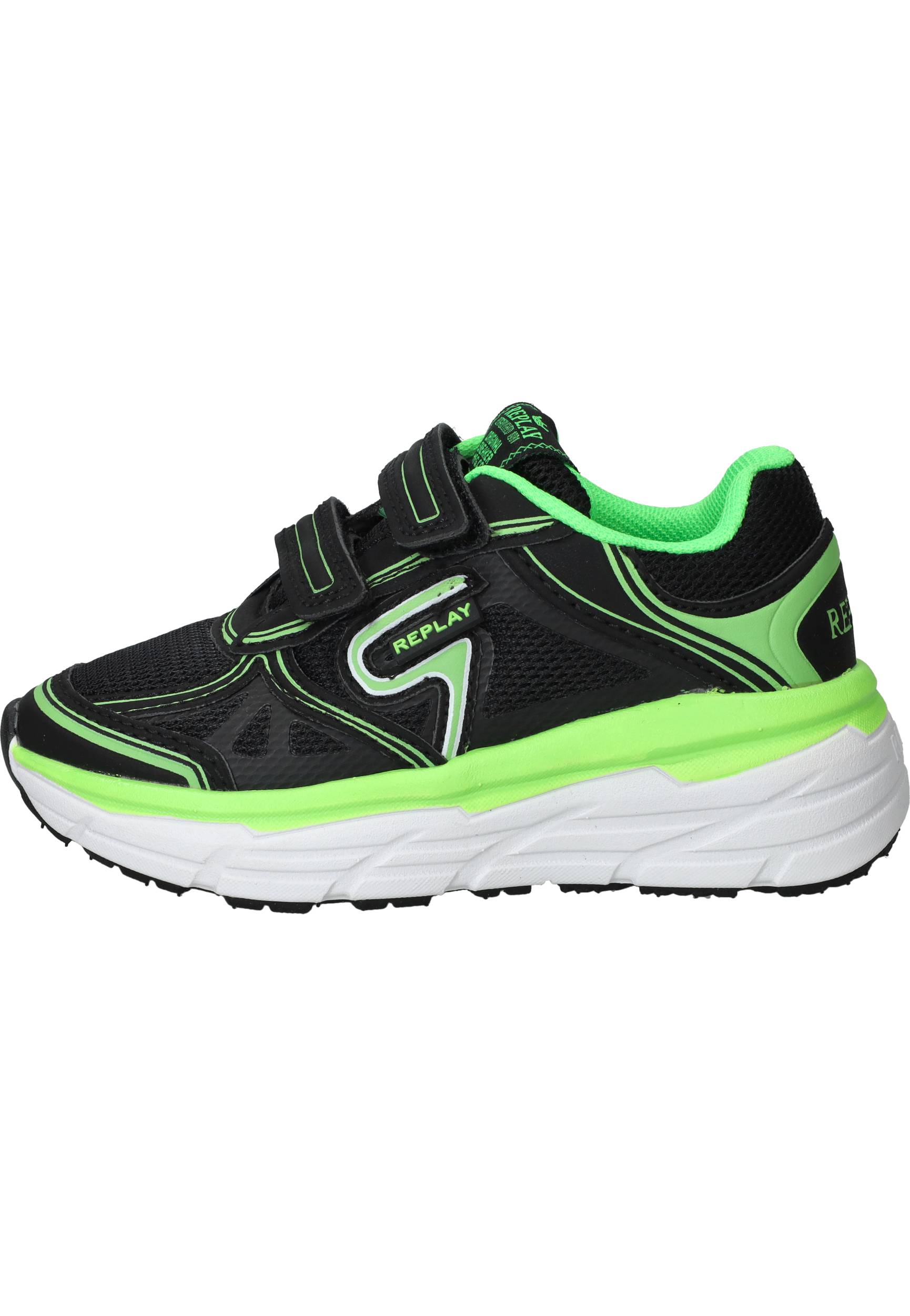 Replay Christal Sneakers Jongens Zwart – foto 5