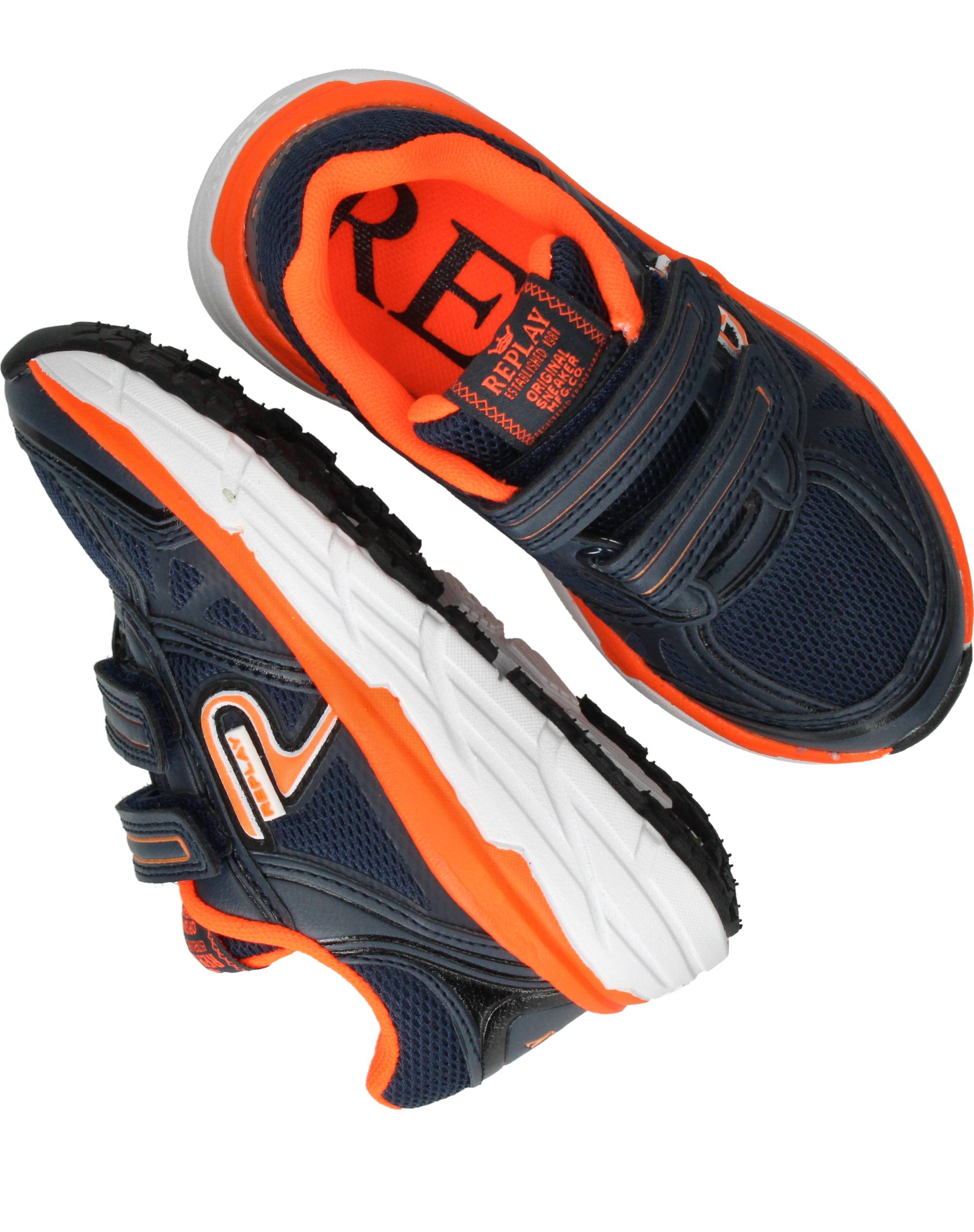 Replay Christal Sneakers Jongens Blauw, sneaker voor jongens – foto 8