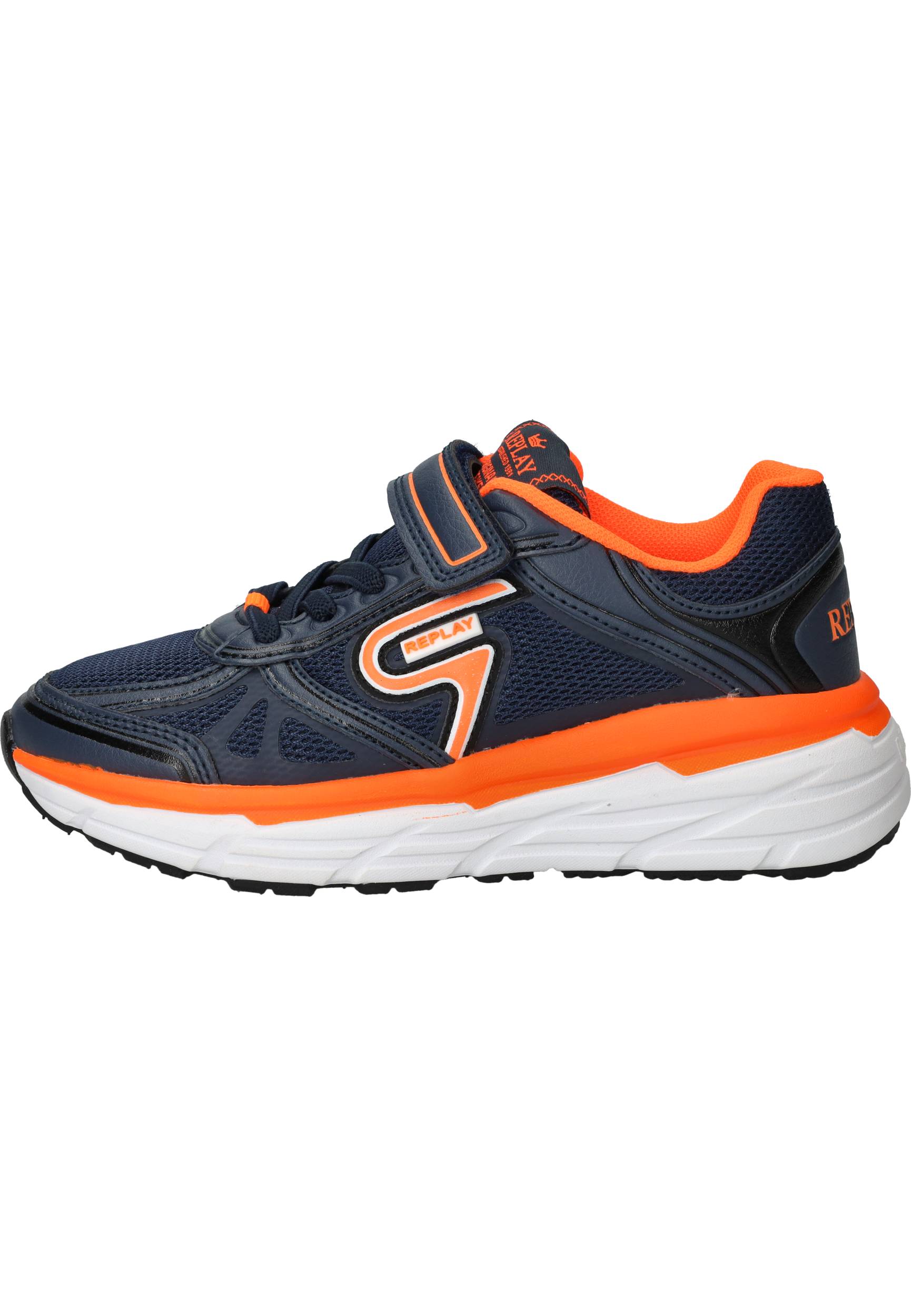 Replay Christal Sneakers Jongens Blauw – foto 5