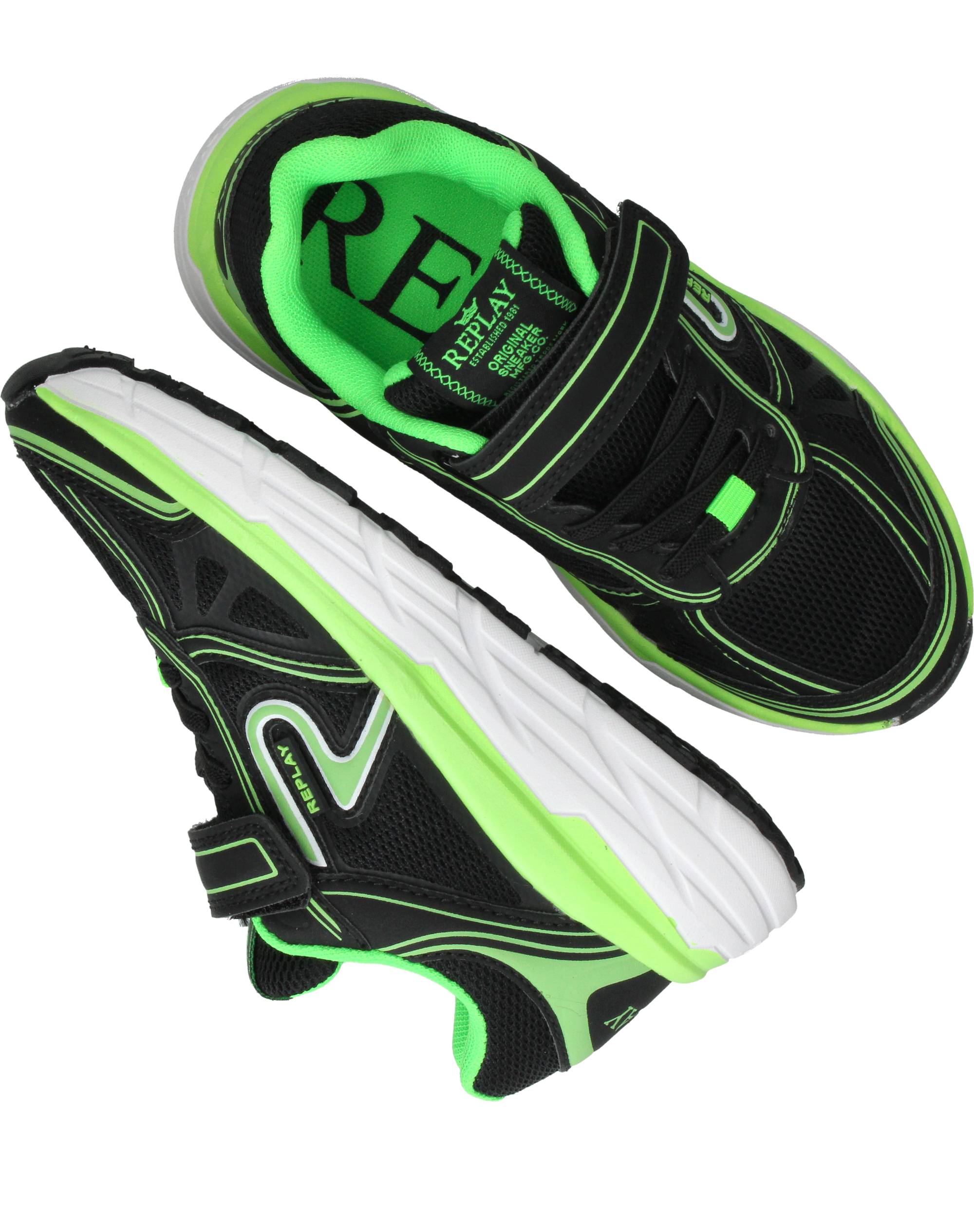 Replay Christal Sneakers Jongens Zwart, sneaker voor jongens – foto 8