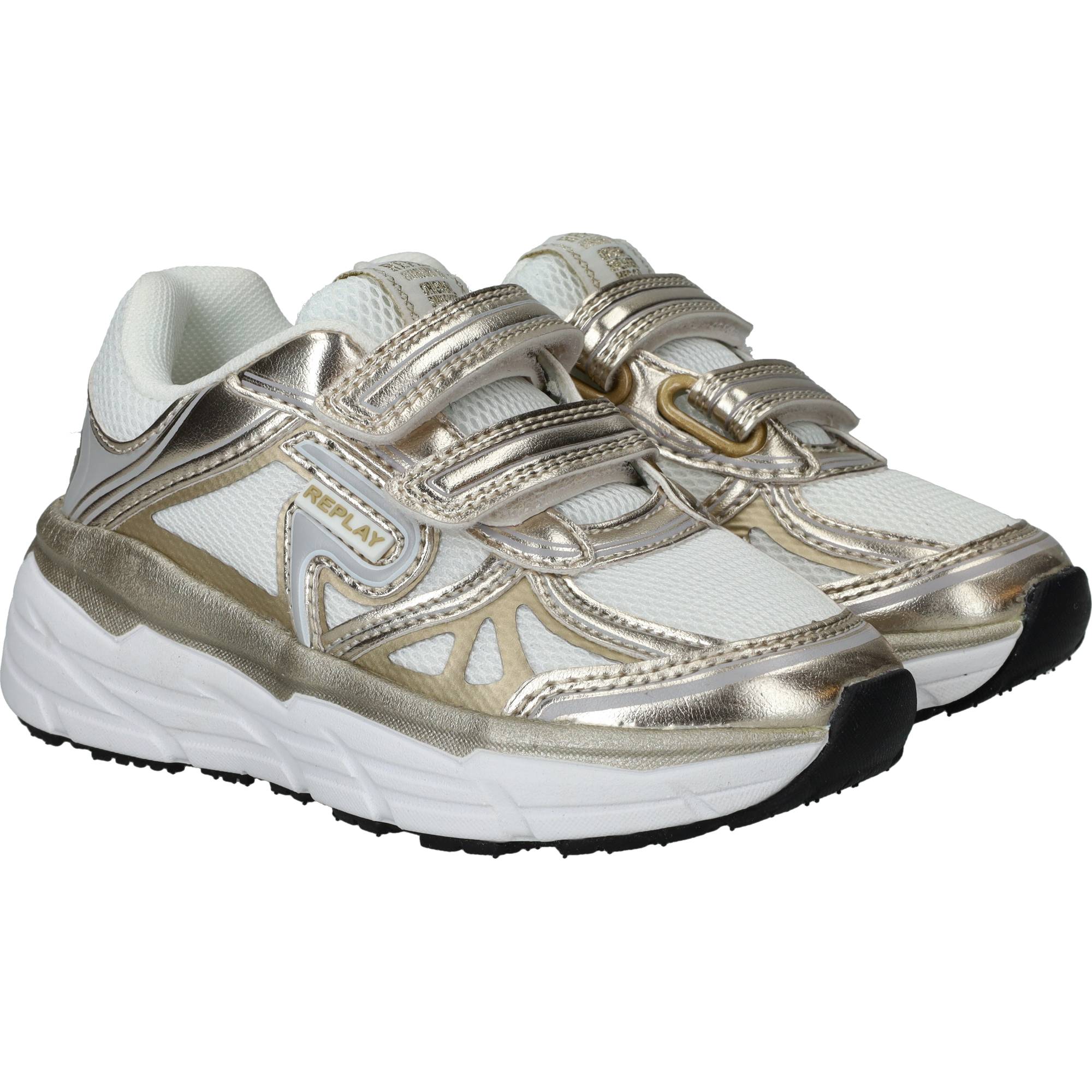 Replay Christal Sneakers Meisjes Goud, sneaker voor meisjes – foto 2