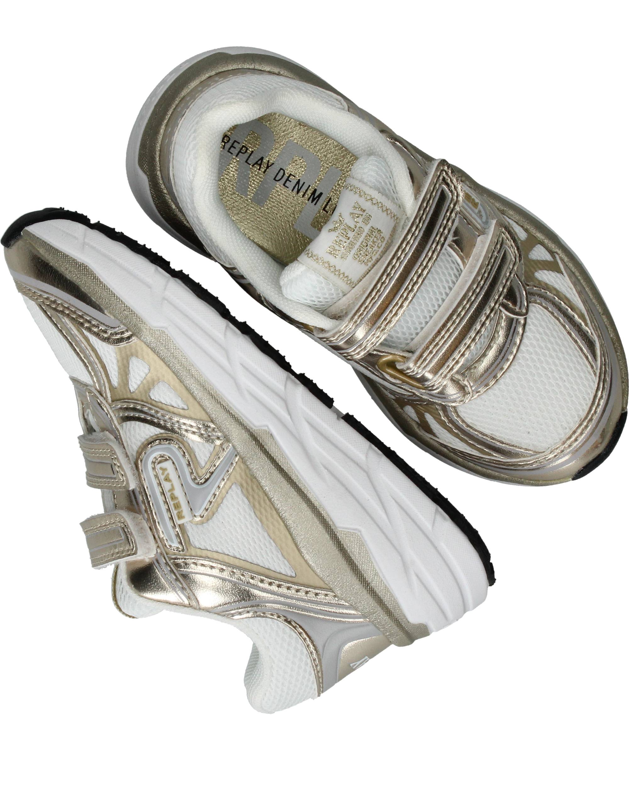 Replay Christal Sneakers Meisjes Goud, sneaker voor meisjes – foto 4