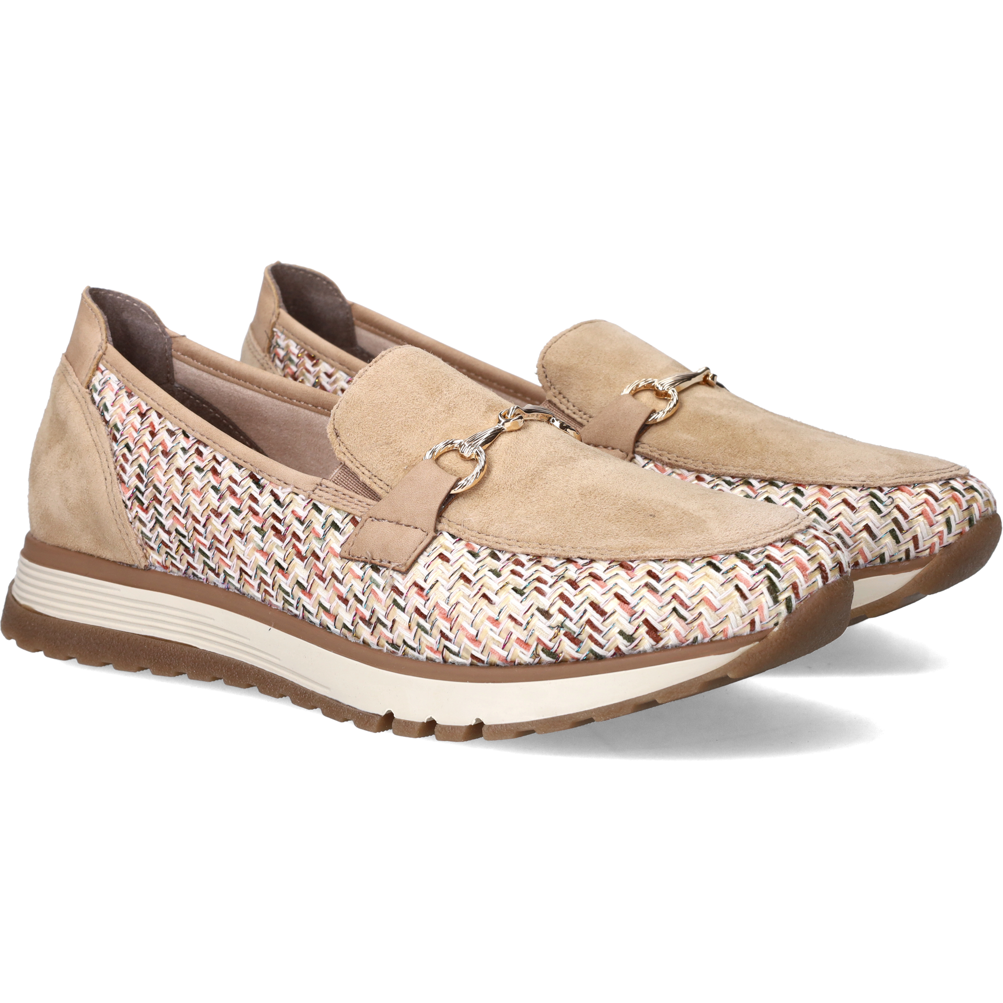 Rieker Instappers Dames Beige, instapper voor dames – foto 8