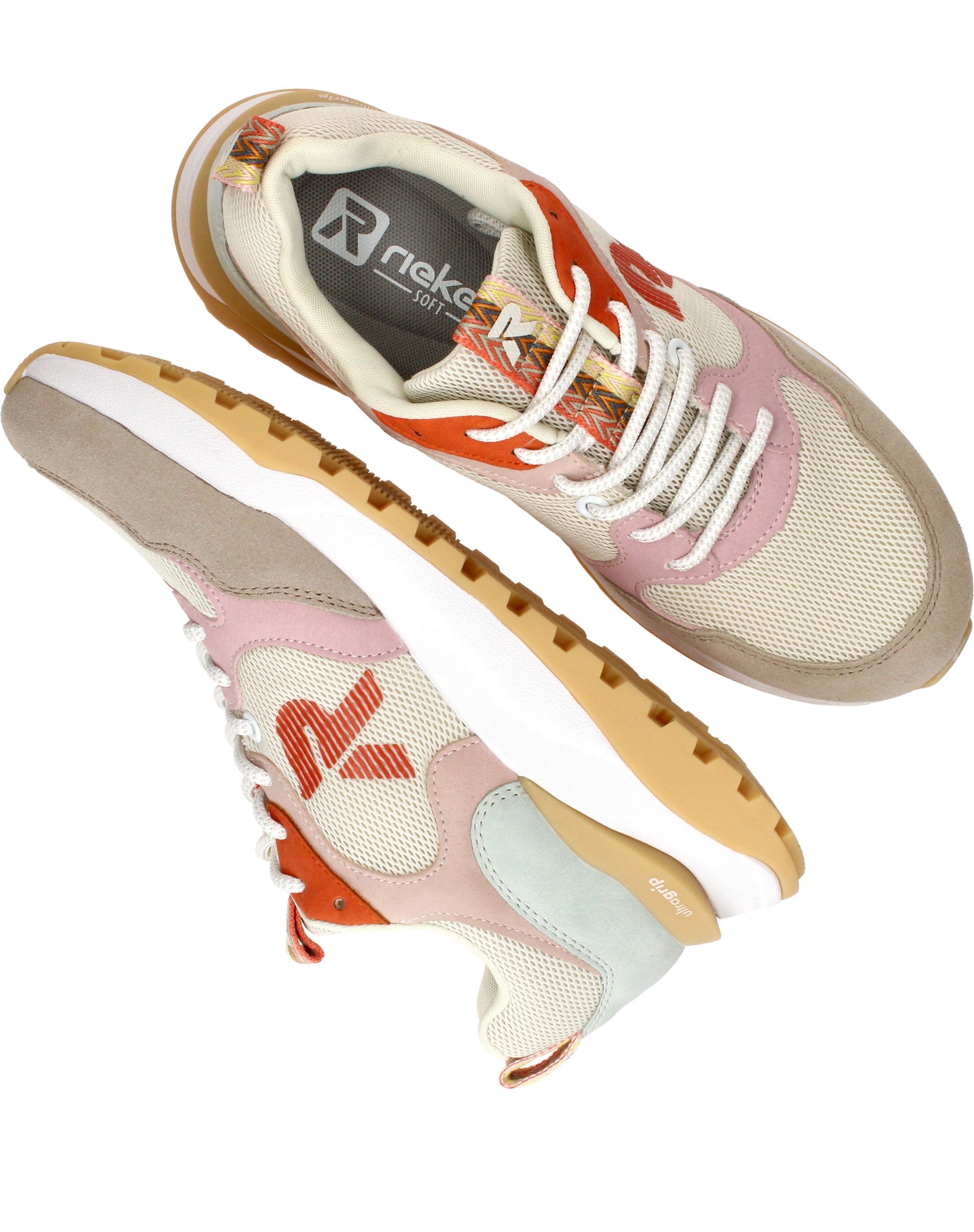 Rieker Sneakers Dames Multi, sneaker voor dames – foto 4