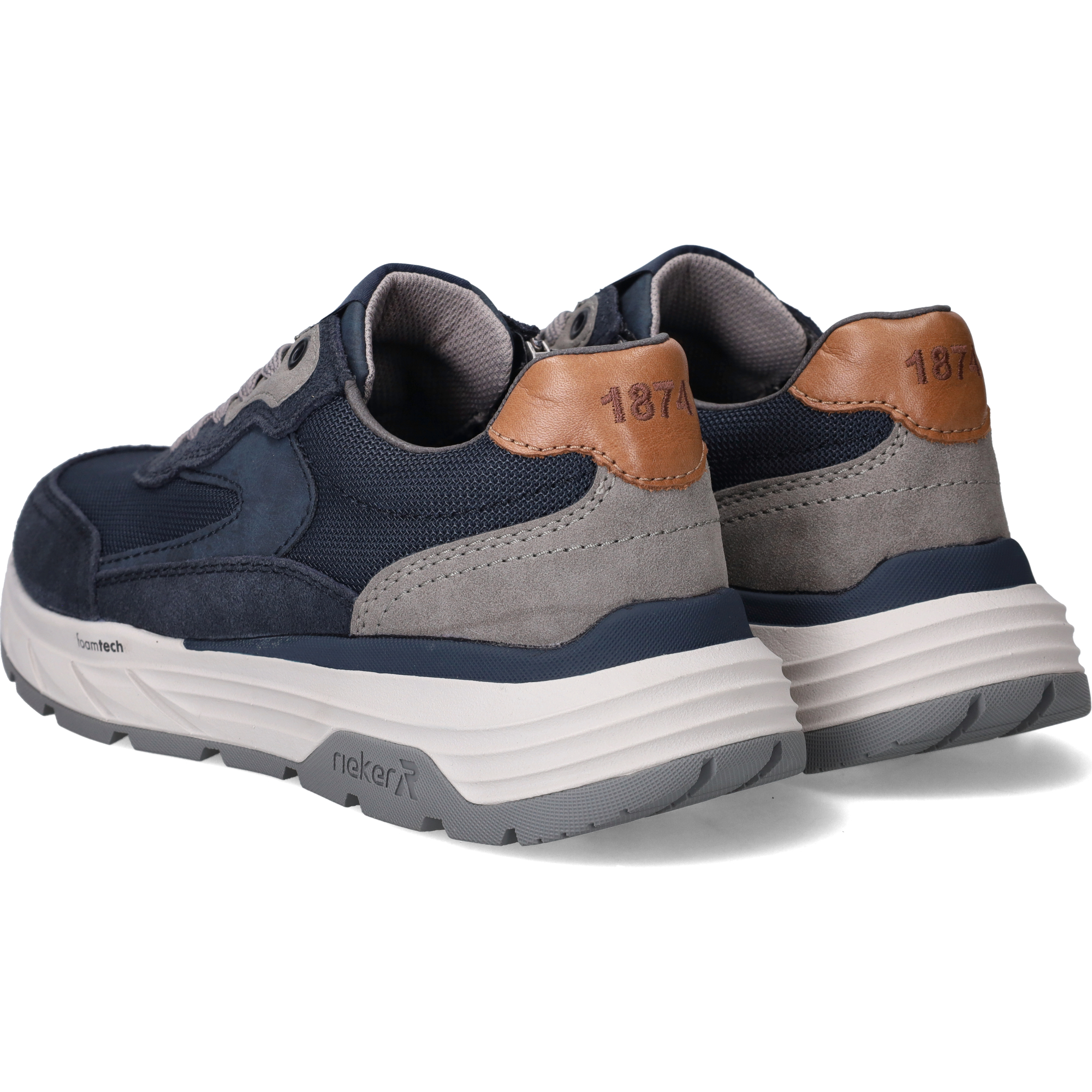 Rieker Sport Sneakers Heren Blauw, sneaker voor heren – foto 3