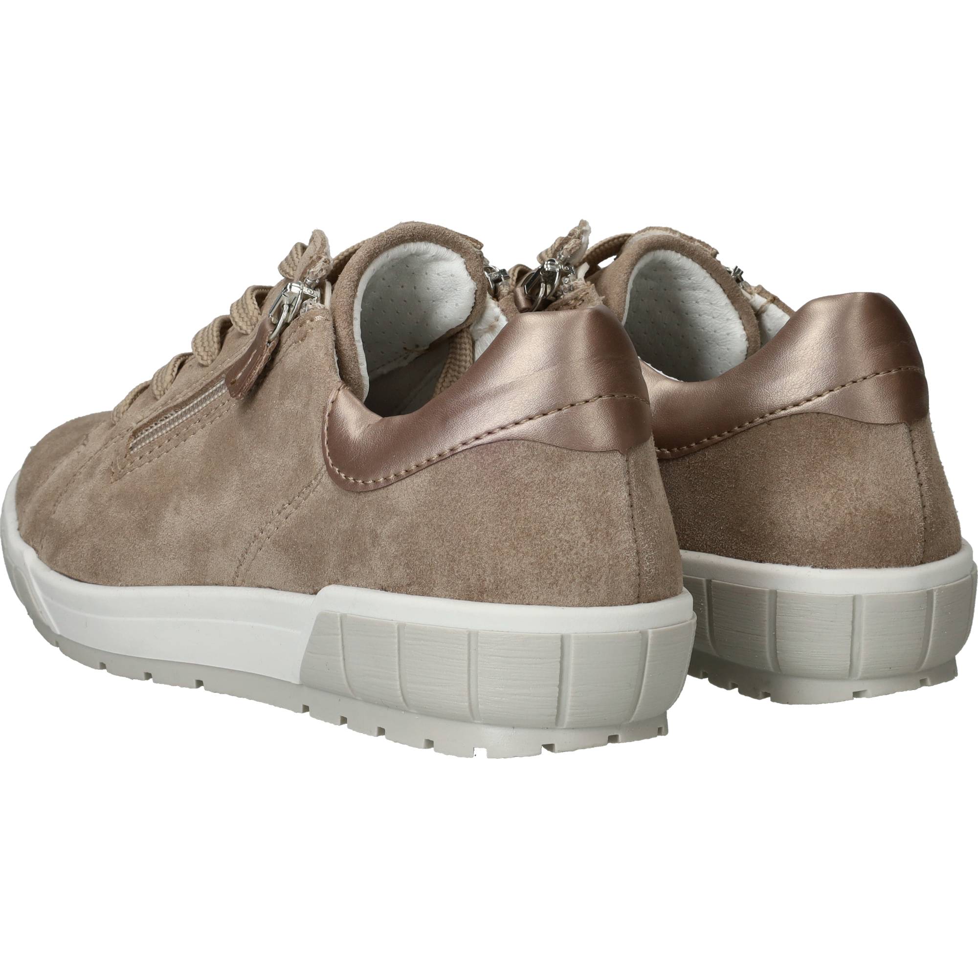 Sens Sneakers Dames Taupe, sneaker voor dames – foto 3