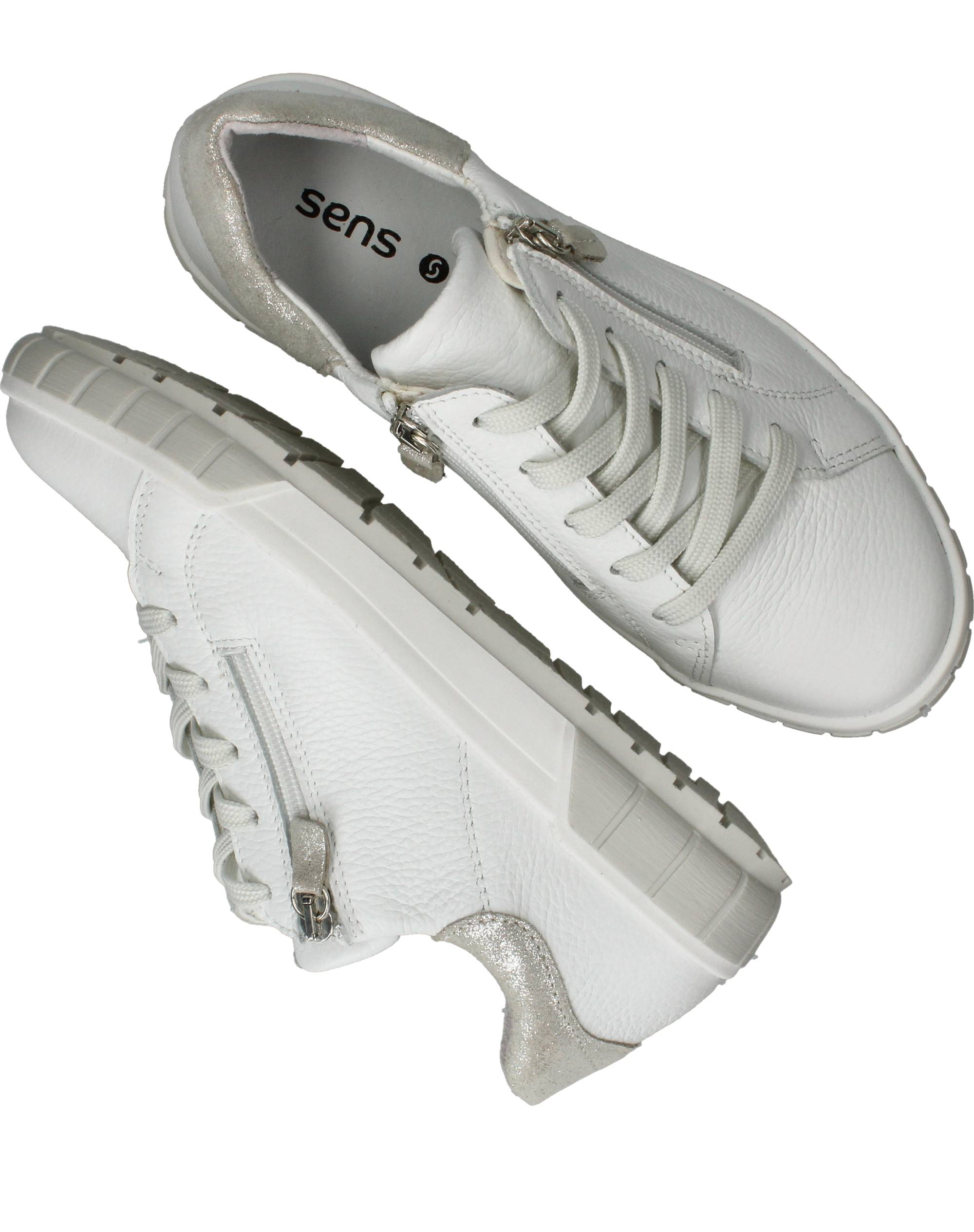 Sens Sneakers Dames Wit, sneaker voor dames – foto 4