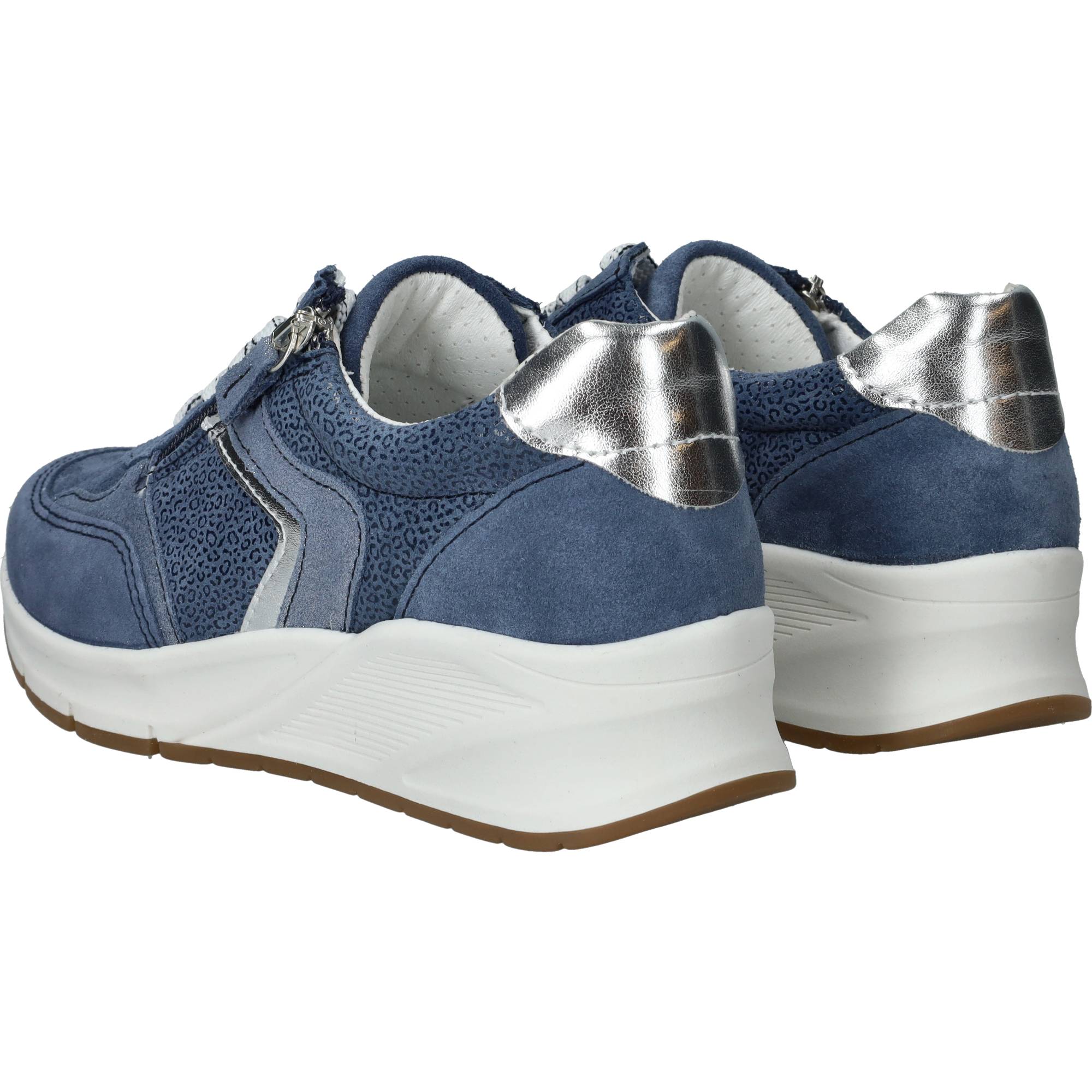 Sens Sneakers Dames Blauw, sneaker voor dames – foto 7