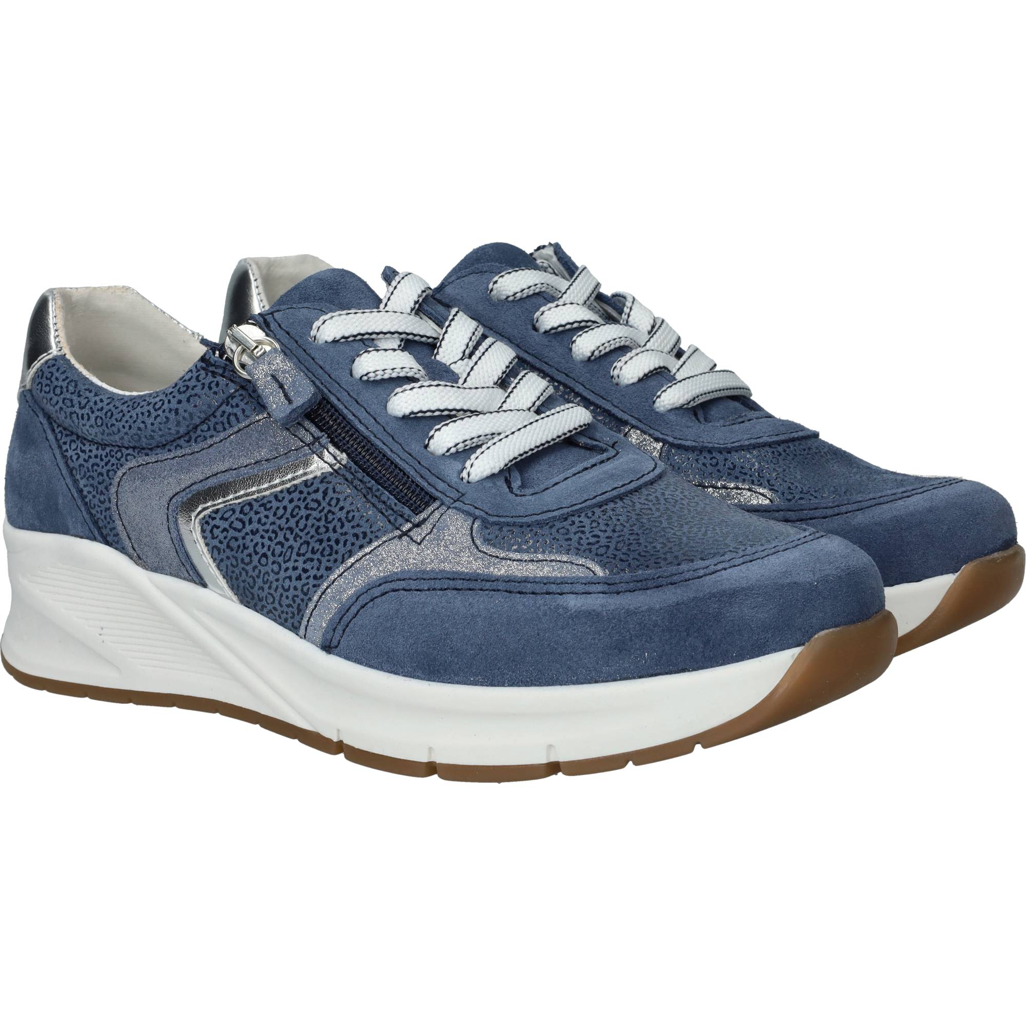Sens Sneakers Dames Blauw, sneaker voor dames – foto 6