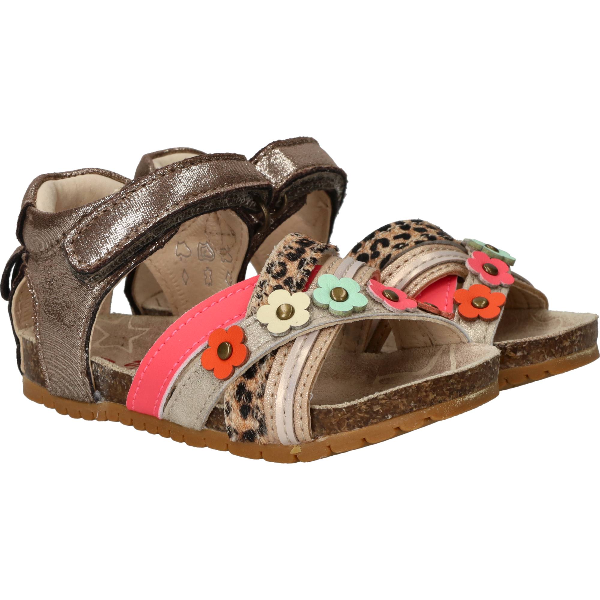Shoesme Bio Sandalen Meisjes Multi, sandaal voor meisjes – foto 2