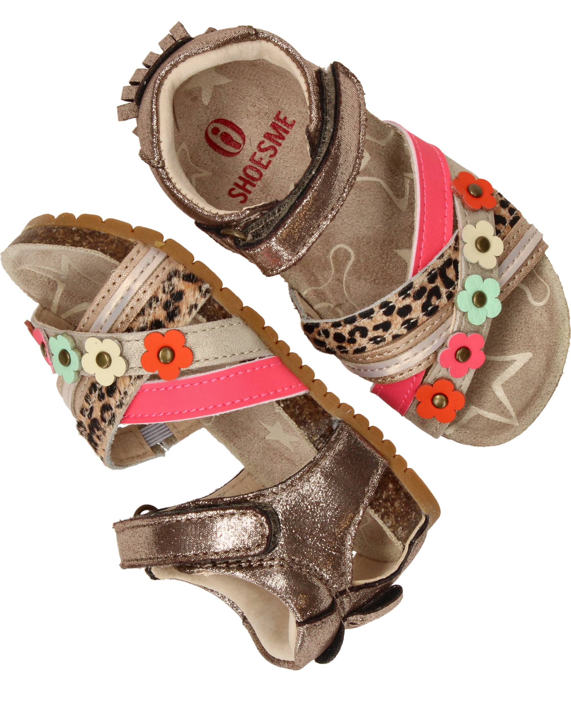 Shoesme Bio Sandalen Meisjes Multi, sandaal voor meisjes – foto 4