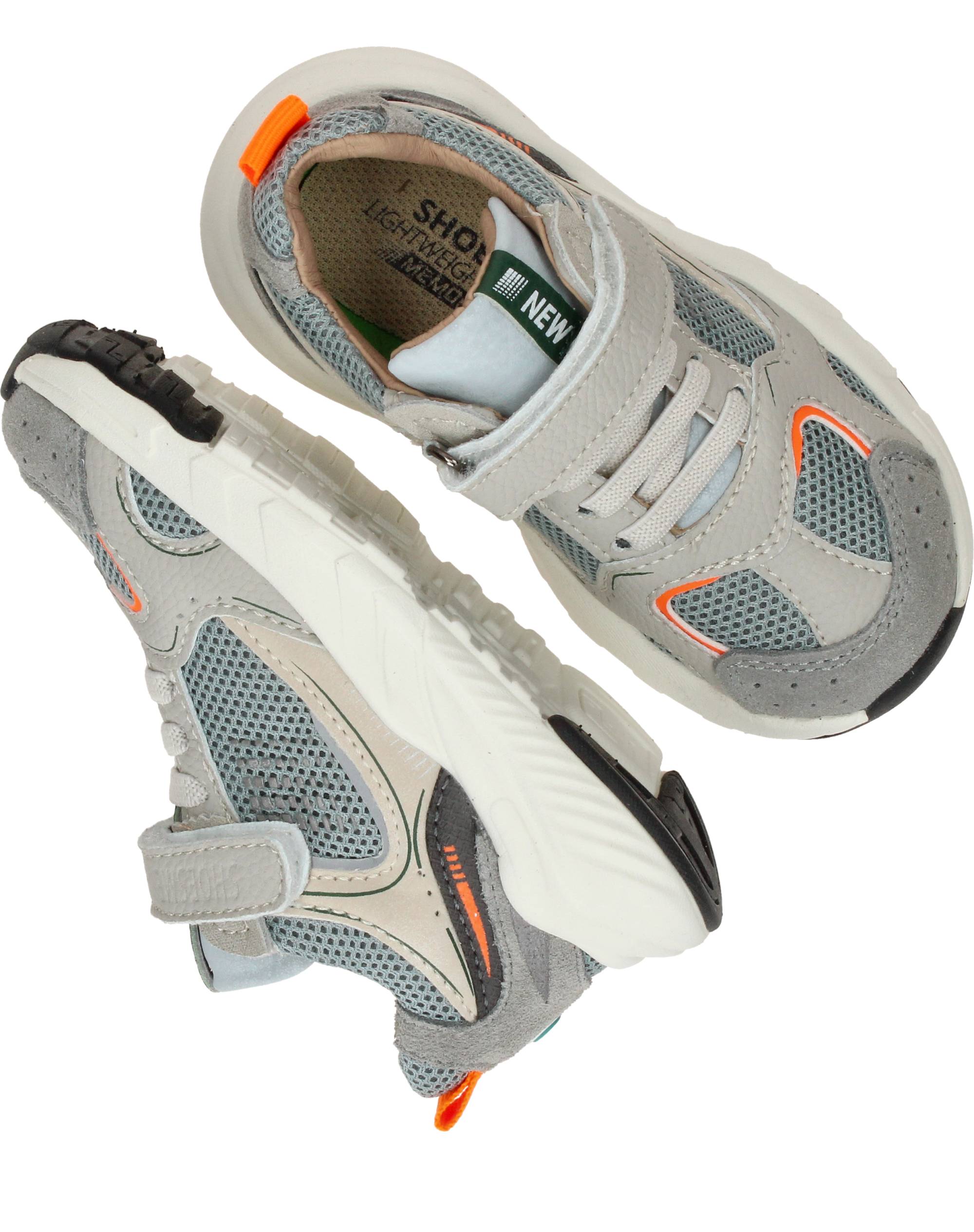 Shoesme Lightweight Sneakers Jongens Grijs, sneaker voor jongens – foto 4