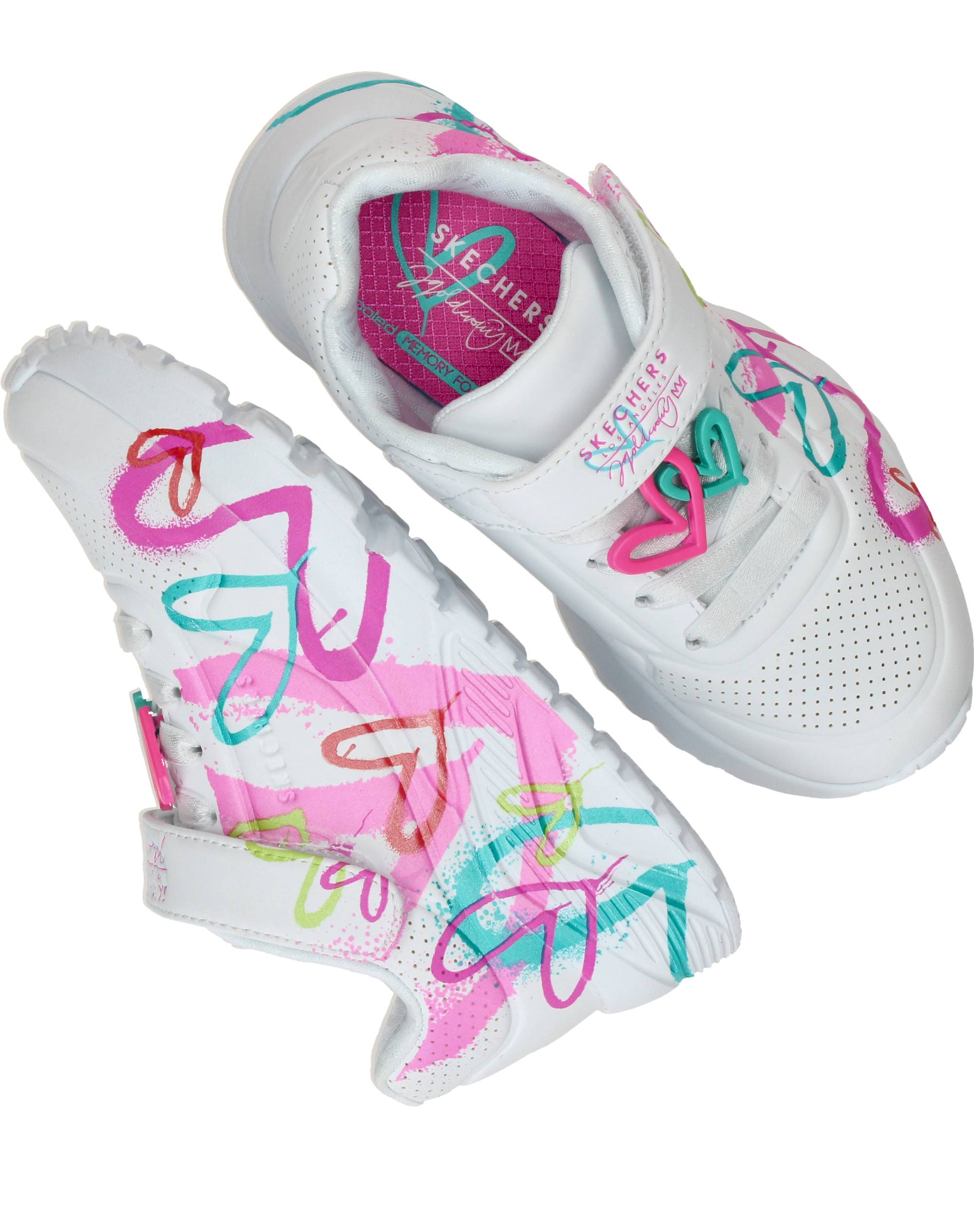 Skechers Uno Lite Sneakers Meisjes Multi, sneaker voor meisjes – foto 4