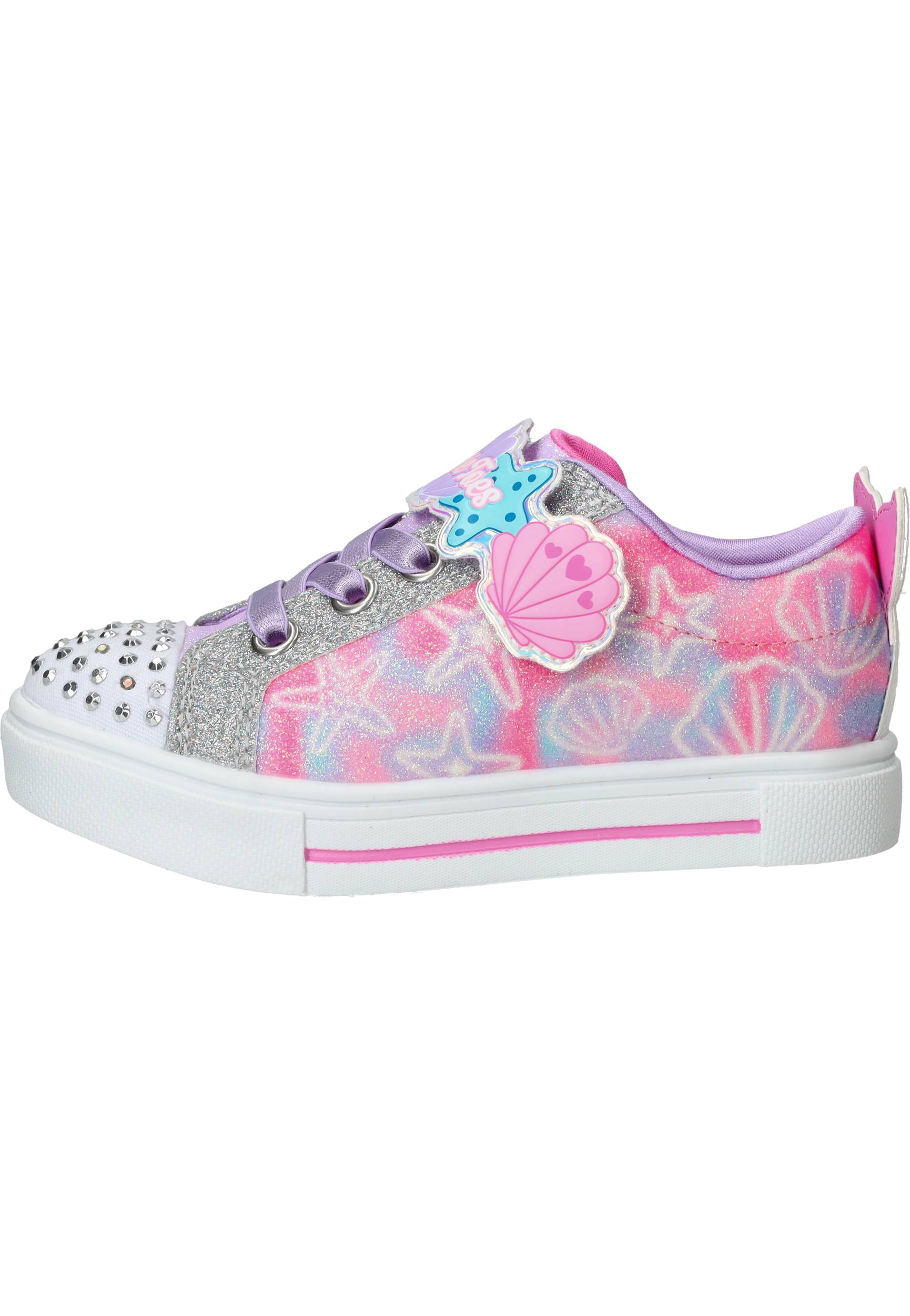 Skechers Twinkle Toes Twinkle Sparks Sneakers Meisjes Roze – foto 6 van 6