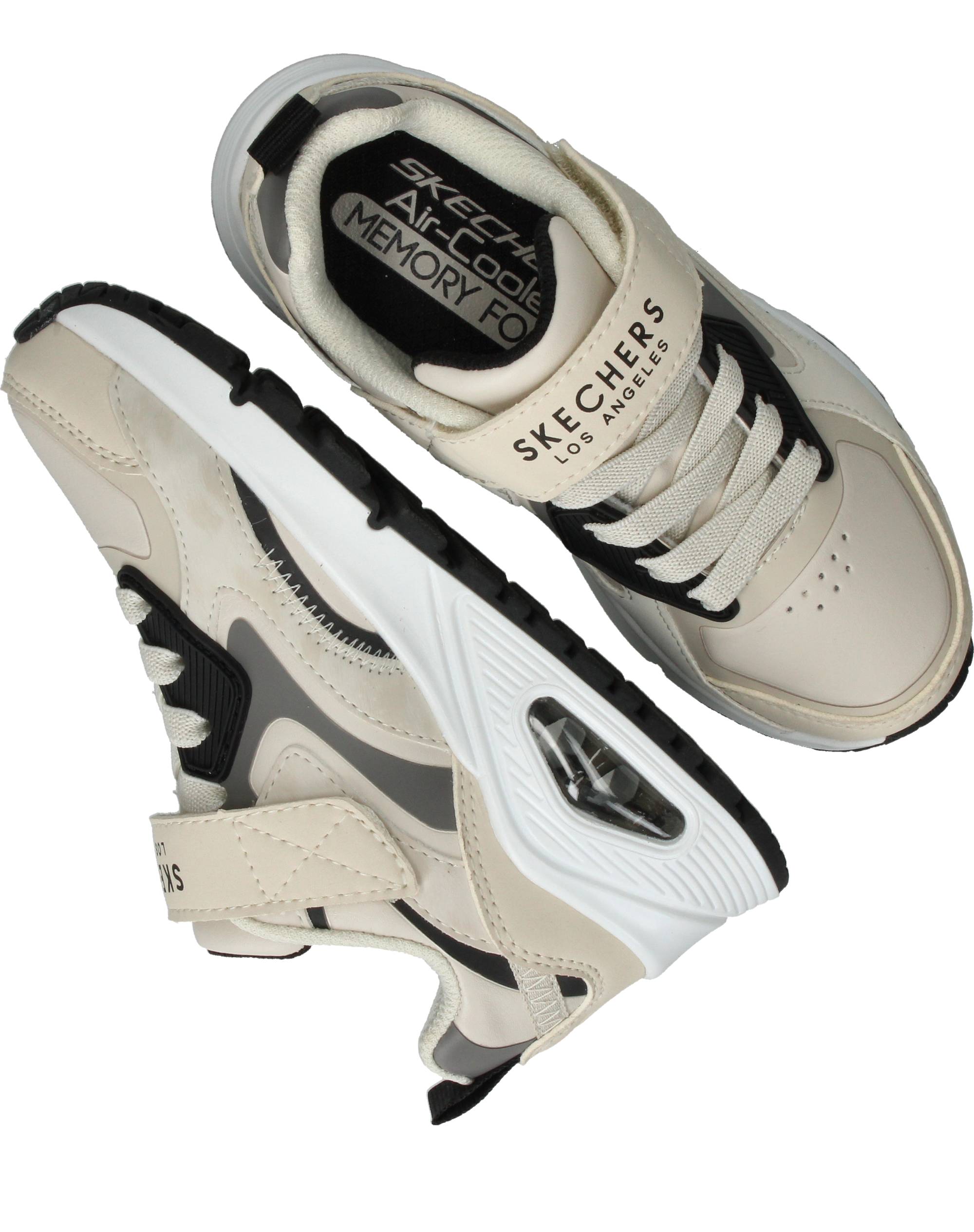 Skechers Uno Gen1 Color Rays Sneakers Jongens Beige, sneaker voor jongens – foto 4